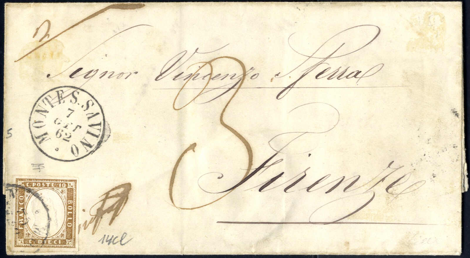 Lot 286 - europe sardinia -  Viennafil Auktionen Auction #69 Worldwide Mail Auction: Italy, Austria, Germany, Europe and Overseas