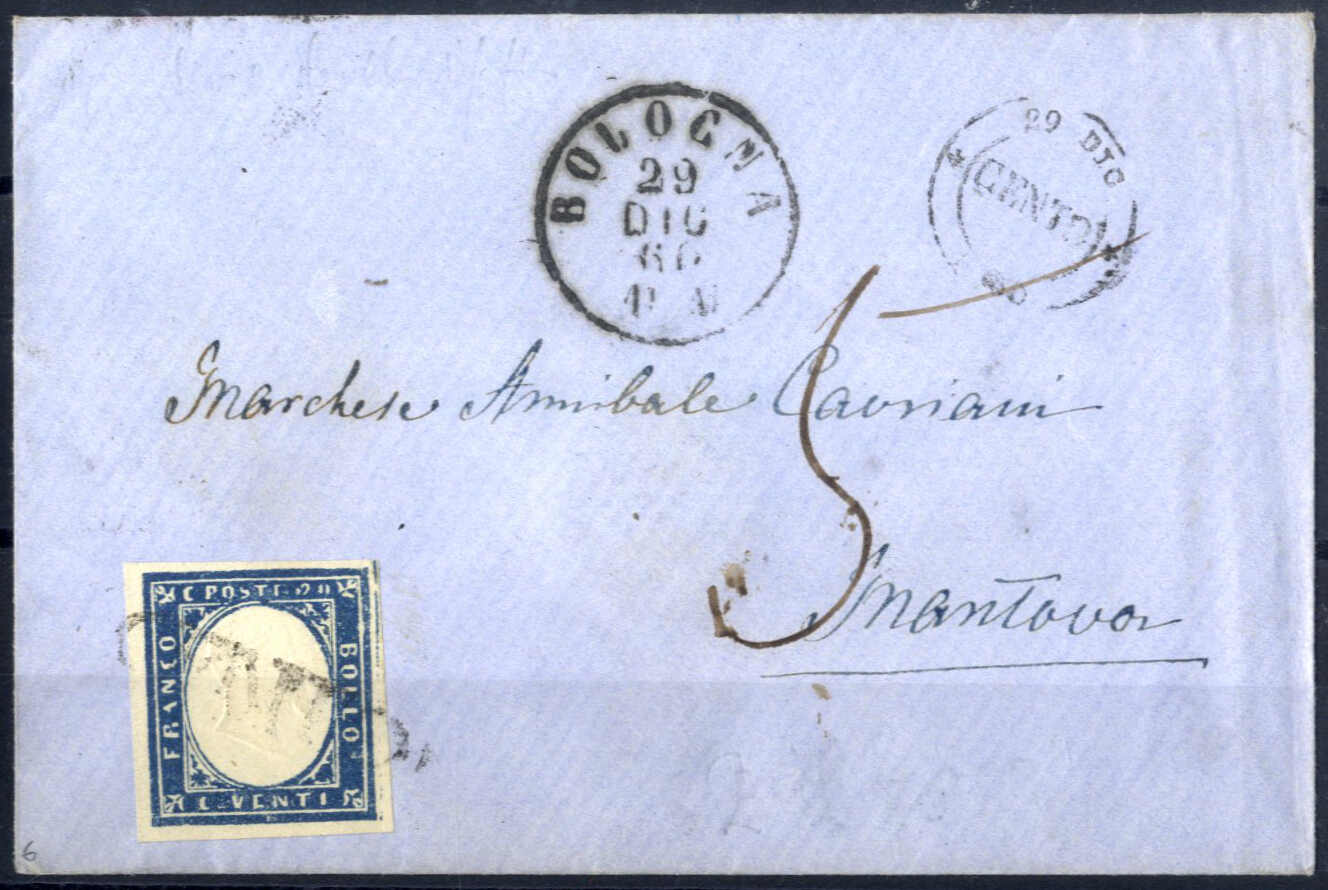 Lot 451 - europe sardinia -  Viennafil Auktionen Auction #69 Worldwide Mail Auction: Italy, Austria, Germany, Europe and Overseas