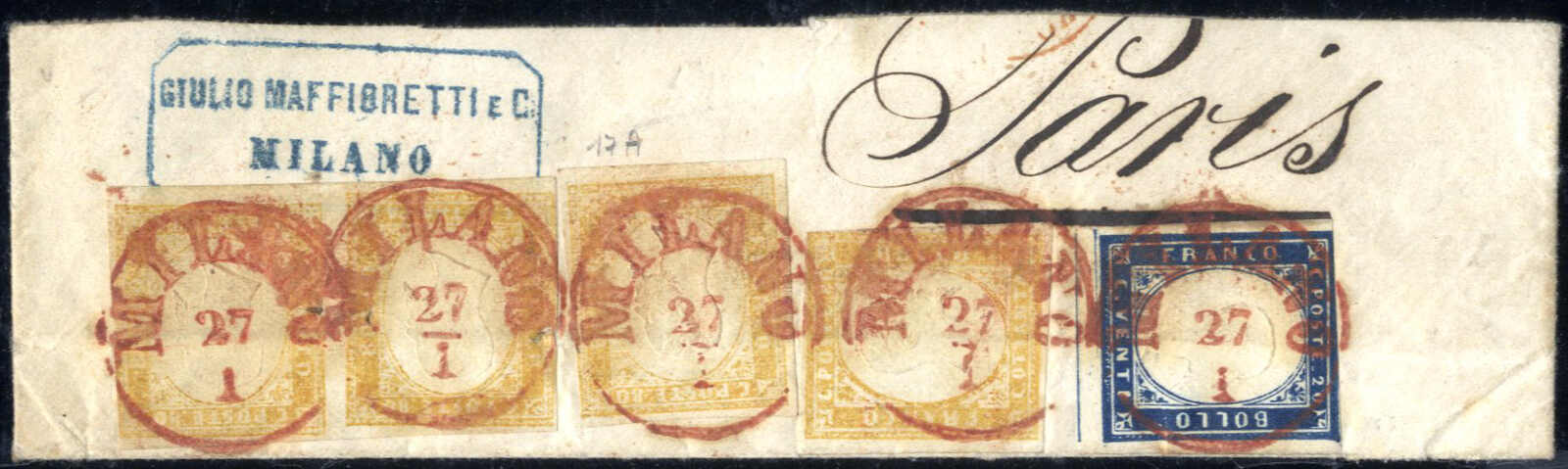 Lot 404 - europe sardinia - Viennafil Auktionen Auction #69 Worldwide Mail Auction: Italy, Austria, Germany, Europe and Overseas Lot 404 - europe sardinia - Viennafil Auktionen Auction #69 Worldwide Mail Auction: Italy, Austria, Germany, Europe and Overseas