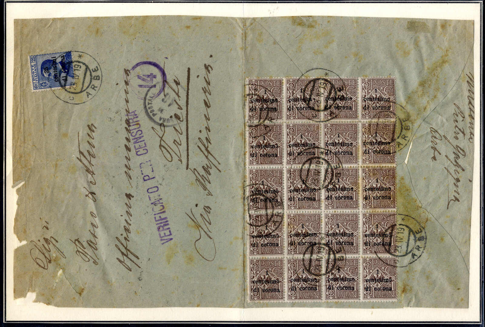 Lot 1048 - europe Italian Occuaption of Dalmatia -  Viennafil Auktionen Auction #69 Worldwide Mail Auction: Italy, Austria, Germany, Europe and Overseas