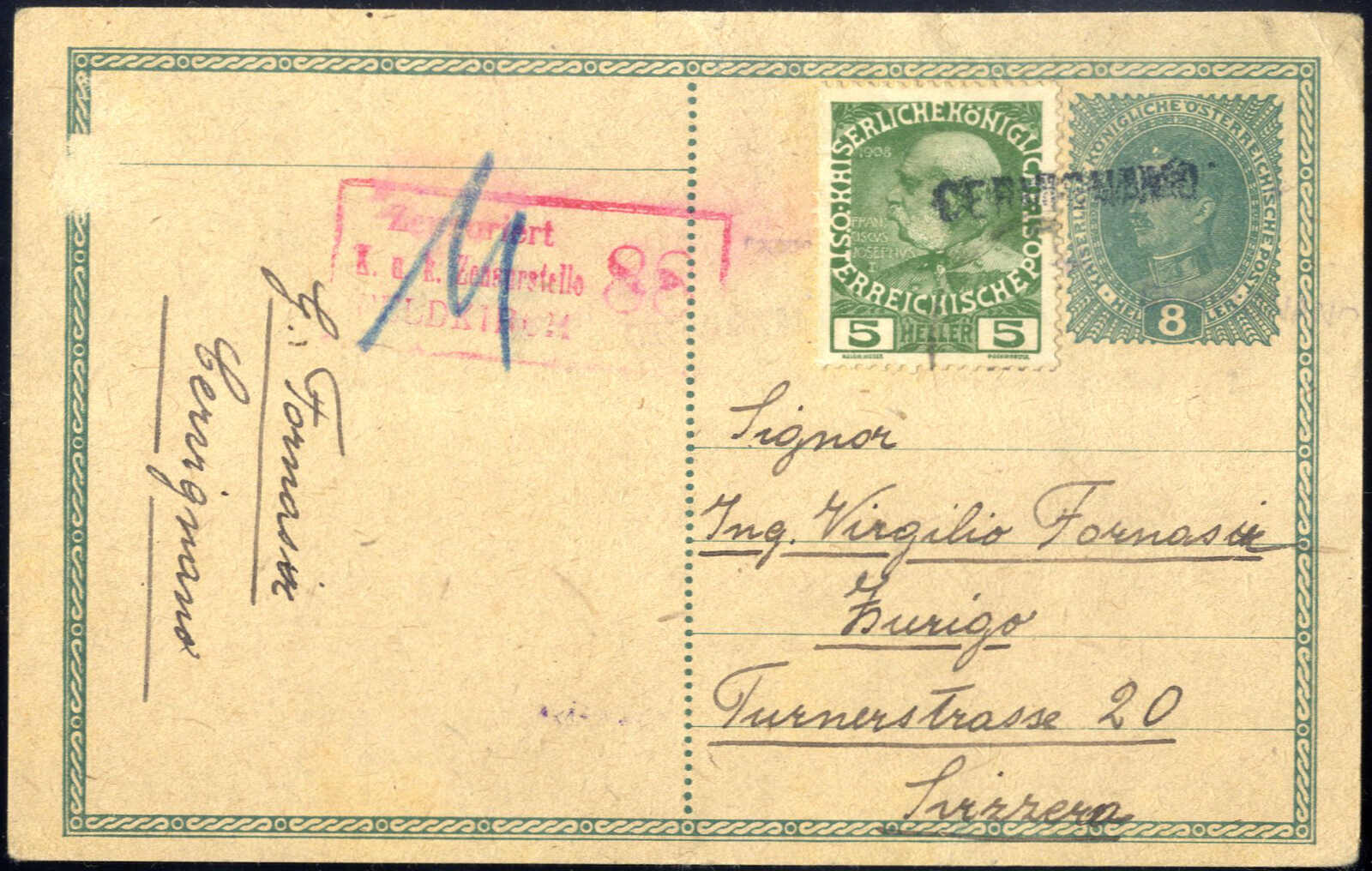 Lot 1030 - europe Italian Occuaption of Dalmatia -  Viennafil Auktionen Auction #69 Worldwide Mail Auction: Italy, Austria, Germany, Europe and Overseas