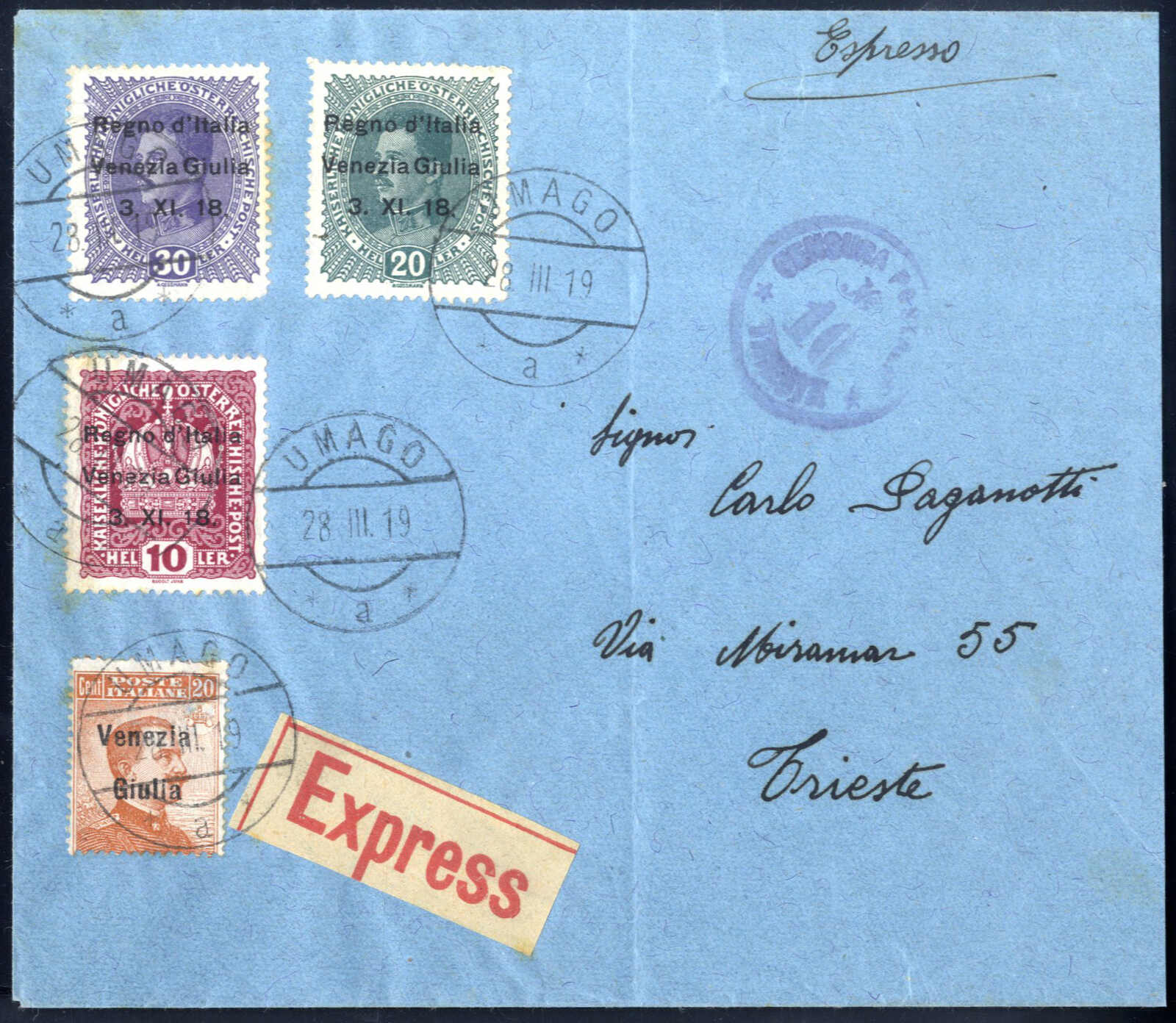 Lot 1287 - Lots and Collections Collections and Lots Italy Occupation 1918/23 - Viennafil Auktionen Auction #69 Worldwide Mail Auction: Italy, Austria, Germany, Europe and Overseas Lot 1287 - Lots and Collections Collections and Lots Italy Occupation 1918/23 - Viennafil Auktionen Auction #69 Worldwide Mail Auction: Italy, Austria, Germany, Europe and Overseas