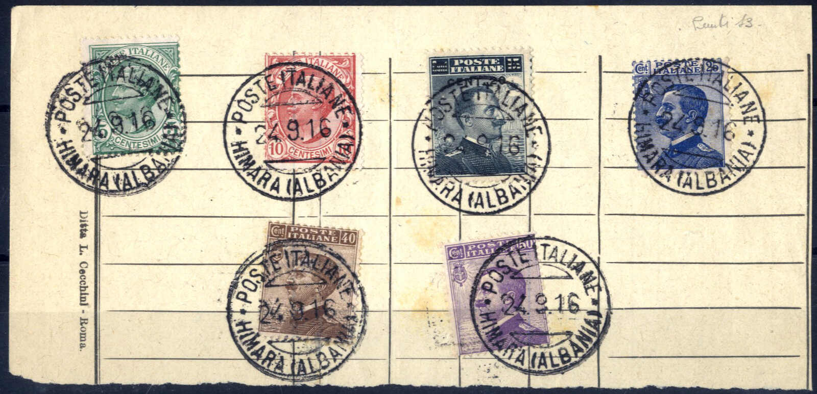 Lot 1057 - europe Italian Post Albania -  Viennafil Auktionen Auction #69 Worldwide Mail Auction: Italy, Austria, Germany, Europe and Overseas