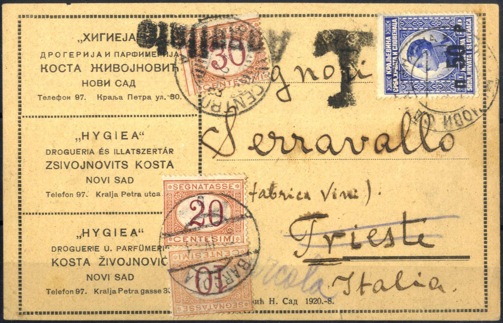 Lot 796 - europe Italian Kingdom -  Viennafil Auktionen Auction #69 Worldwide Mail Auction: Italy, Austria, Germany, Europe and Overseas