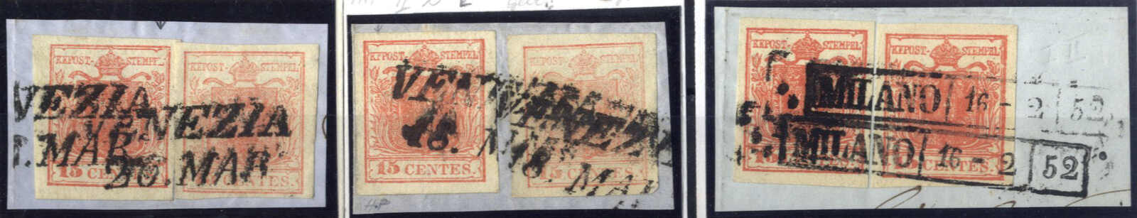 Lot 1367 - europe lombardy venetia - Viennafil Auktionen Auction #69 Worldwide Mail Auction: Italy, Austria, Germany, Europe and Overseas Lot 1367 - europe lombardy venetia - Viennafil Auktionen Auction #69 Worldwide Mail Auction: Italy, Austria, Germany, Europe and Overseas