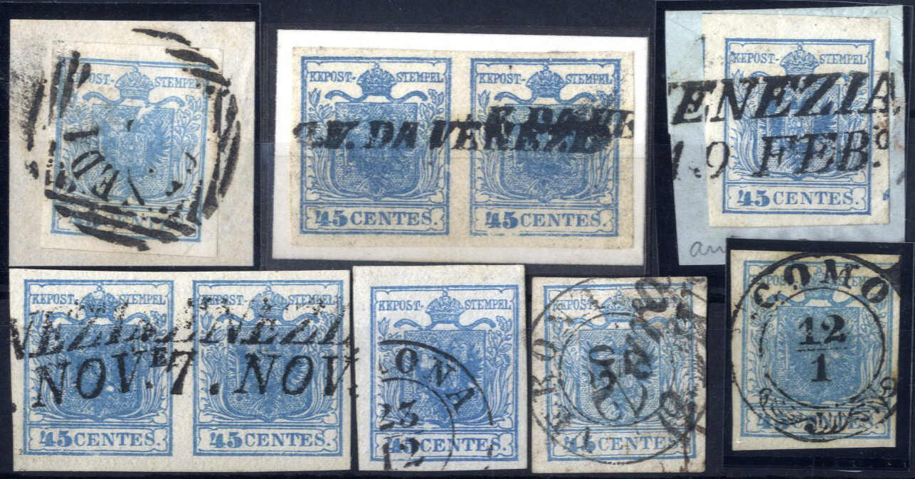 Lot 1377 - europe lombardy venetia - Viennafil Auktionen Auction #69 Worldwide Mail Auction: Italy, Austria, Germany, Europe and Overseas Lot 1377 - europe lombardy venetia - Viennafil Auktionen Auction #69 Worldwide Mail Auction: Italy, Austria, Germany, Europe and Overseas