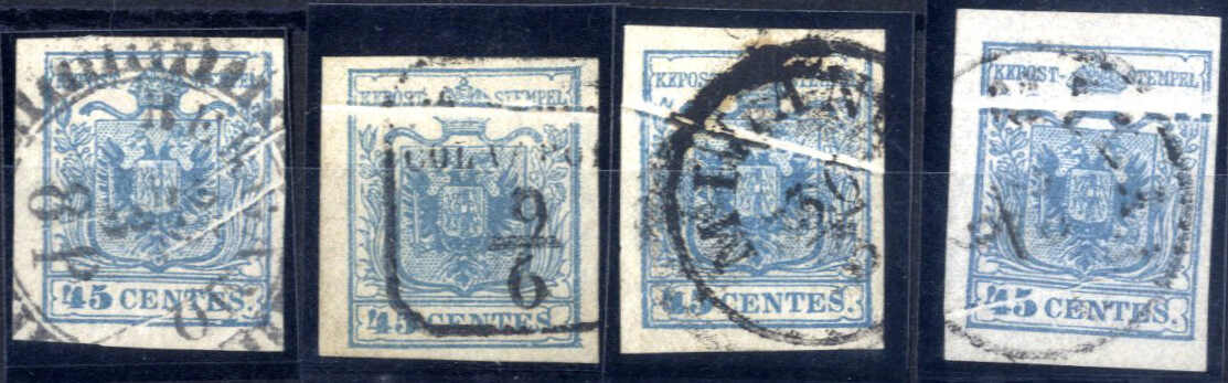 Lot 1381 - europe lombardy venetia - Viennafil Auktionen Auction #69 Worldwide Mail Auction: Italy, Austria, Germany, Europe and Overseas Lot 1381 - europe lombardy venetia - Viennafil Auktionen Auction #69 Worldwide Mail Auction: Italy, Austria, Germany, Europe and Overseas