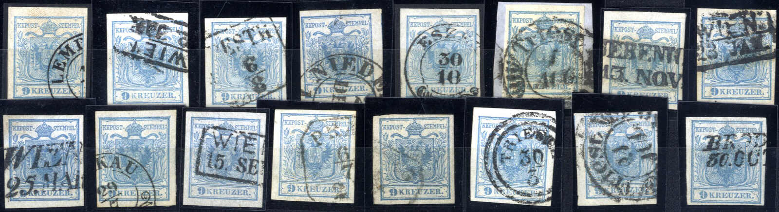 Lot 1866 - europe austria issue 1850 - Viennafil Auktionen Auction #69 Worldwide Mail Auction: Italy, Austria, Germany, Europe and Overseas Lot 1866 - europe austria issue 1850 - Viennafil Auktionen Auction #69 Worldwide Mail Auction: Italy, Austria, Germany, Europe and Overseas