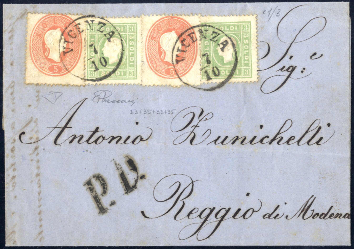 Lot 1432 - europe lombardy venetia - Viennafil Auktionen Auction #69 Worldwide Mail Auction: Italy, Austria, Germany, Europe and Overseas Lot 1432 - europe lombardy venetia - Viennafil Auktionen Auction #69 Worldwide Mail Auction: Italy, Austria, Germany, Europe and Overseas