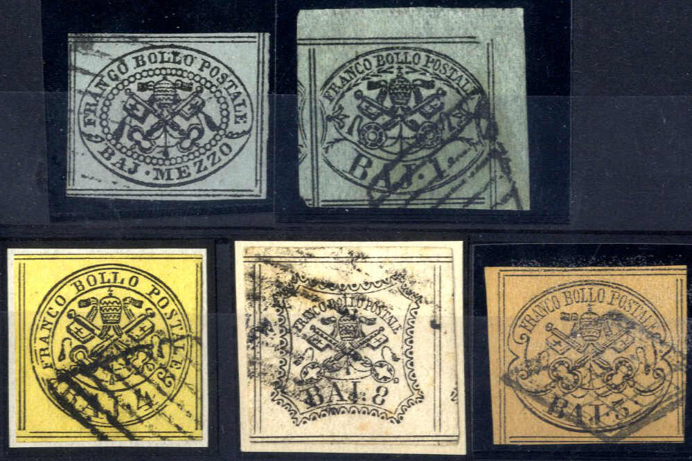 Lot 69 - europe papal states -  Viennafil Auktionen Auction #69 Worldwide Mail Auction: Italy, Austria, Germany, Europe and Overseas