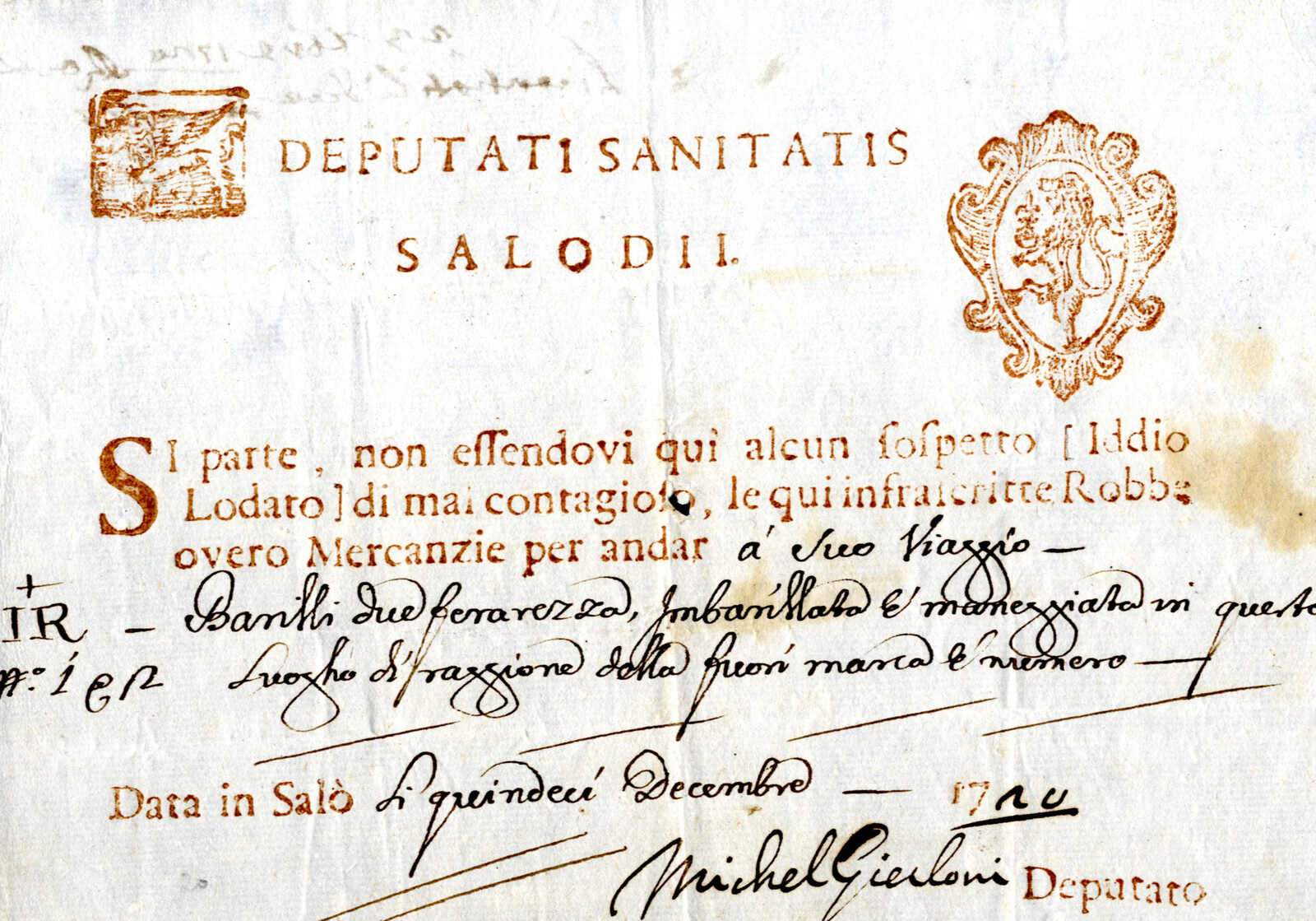 Lot 2652 - europe Italy Pre philately Venice -  Viennafil Auktionen Auction #69 Worldwide Mail Auction: Italy, Austria, Germany, Europe and Overseas