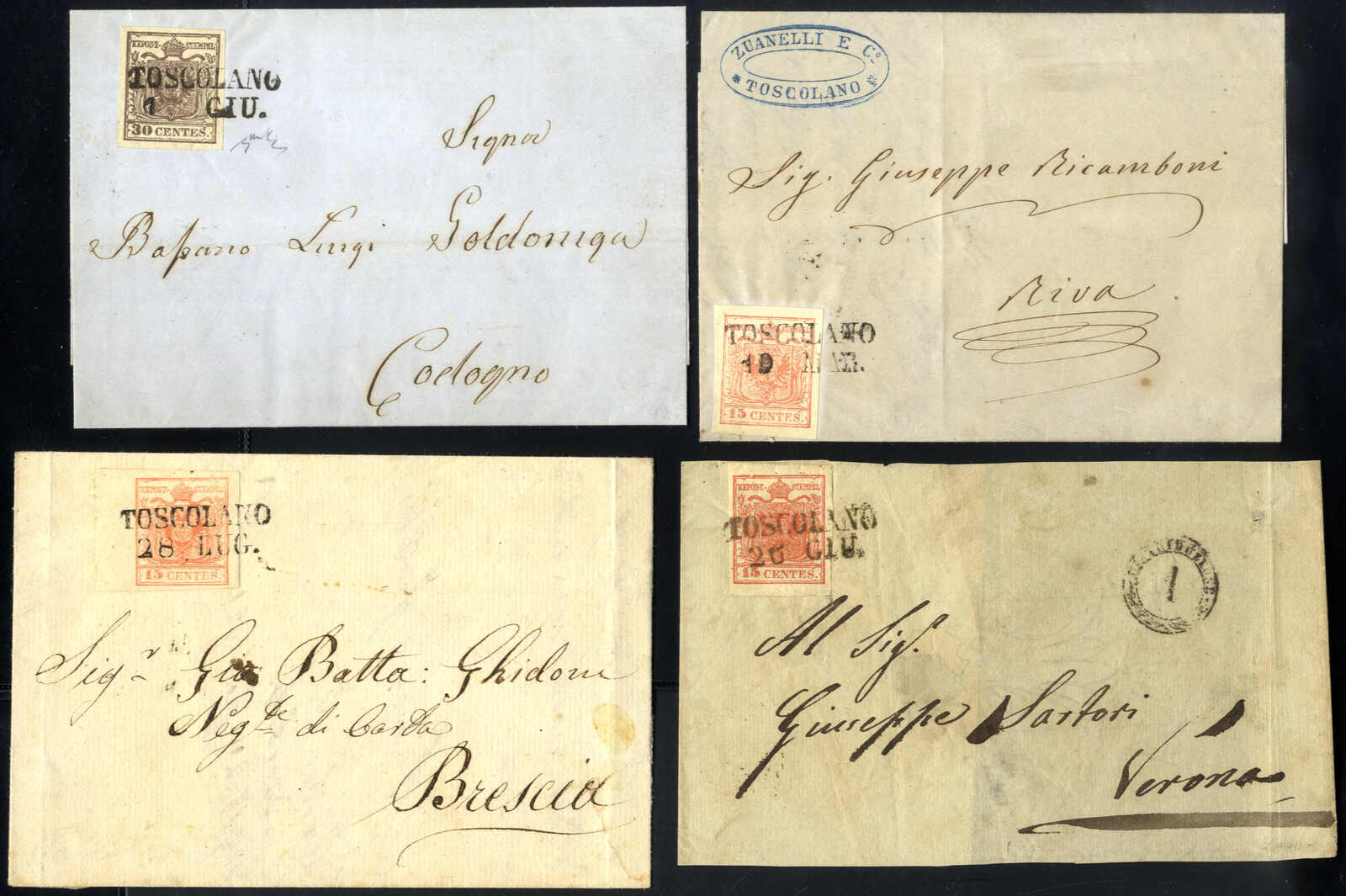 Lot 1531 - europe lombardy venetia - Viennafil Auktionen Auction #69 Worldwide Mail Auction: Italy, Austria, Germany, Europe and Overseas Lot 1531 - europe lombardy venetia - Viennafil Auktionen Auction #69 Worldwide Mail Auction: Italy, Austria, Germany, Europe and Overseas