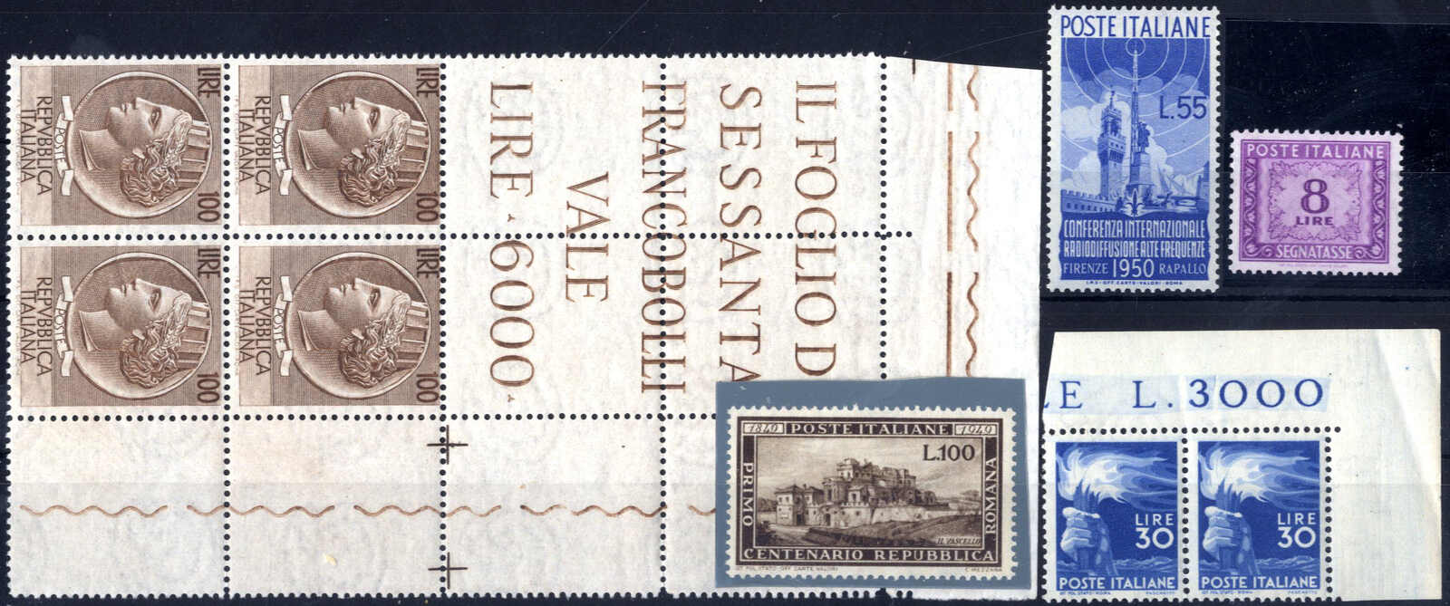 Lot 1258 - europe Italian Republic -  Viennafil Auktionen Auction #69 Worldwide Mail Auction: Italy, Austria, Germany, Europe and Overseas
