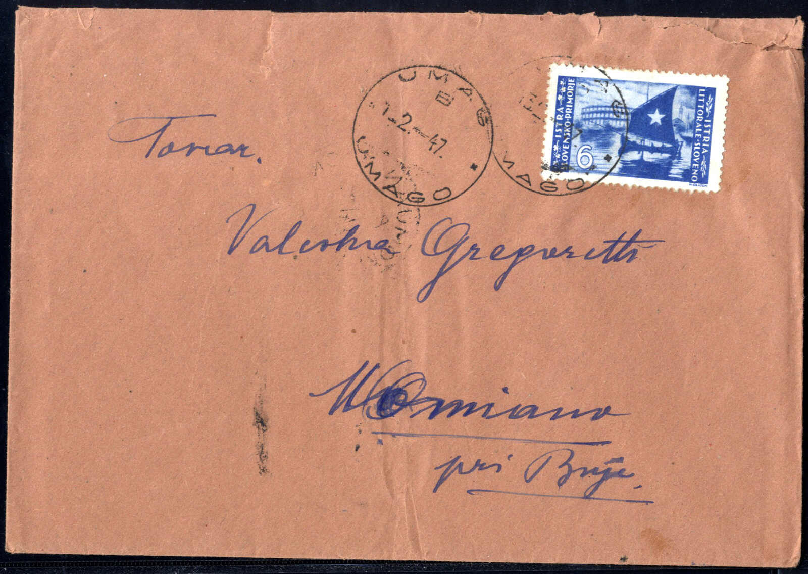 Lot 1078 - europe Yugoslavia Issues for Istria and Slovenia Coastisland -  Viennafil Auktionen Auction #69 Worldwide Mail Auction: Italy, Austria, Germany, Europe and Overseas