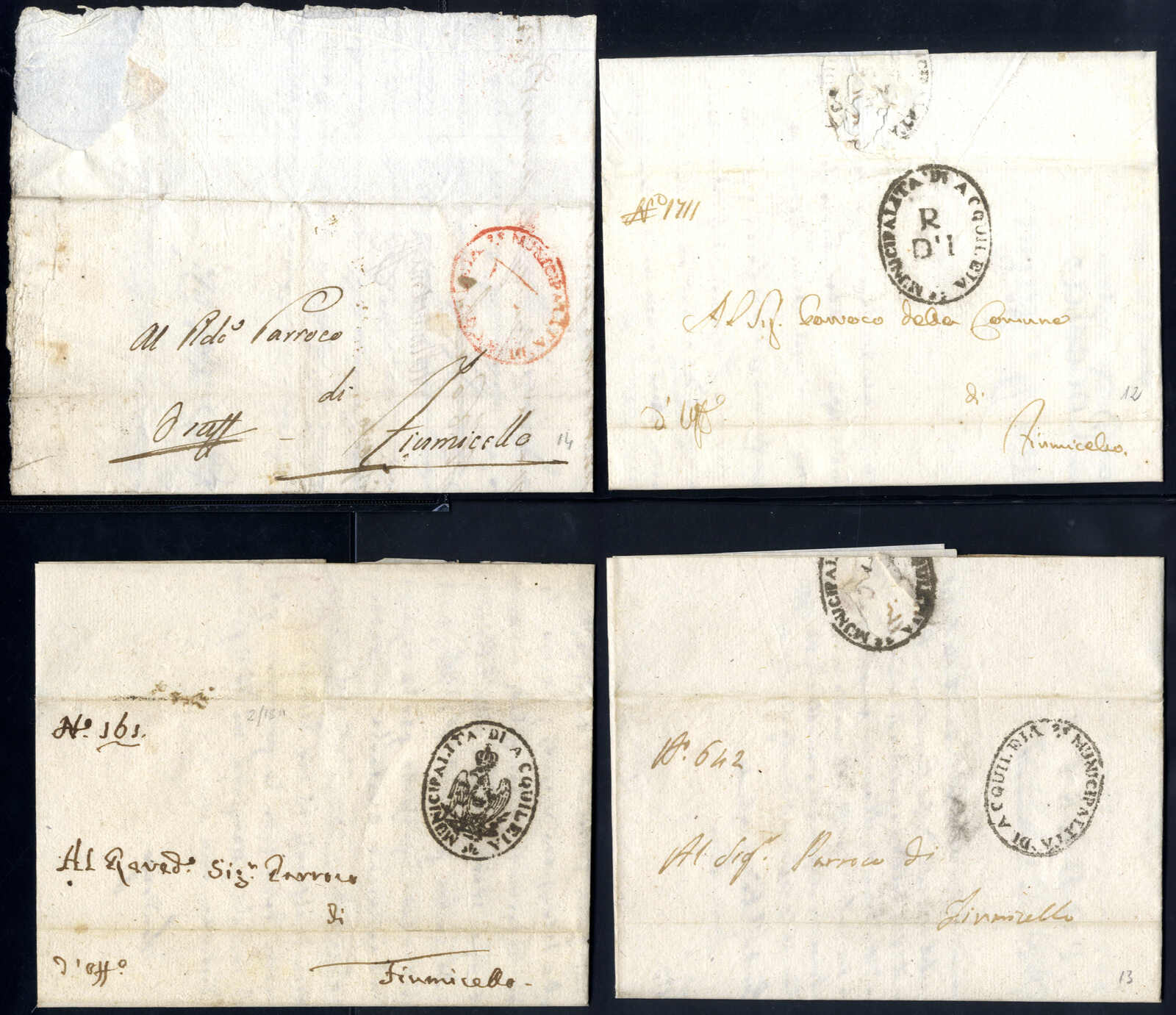 Lot 1789 - europe Austria Cancellations Austrian Littoral -  Viennafil Auktionen Auction #69 Worldwide Mail Auction: Italy, Austria, Germany, Europe and Overseas