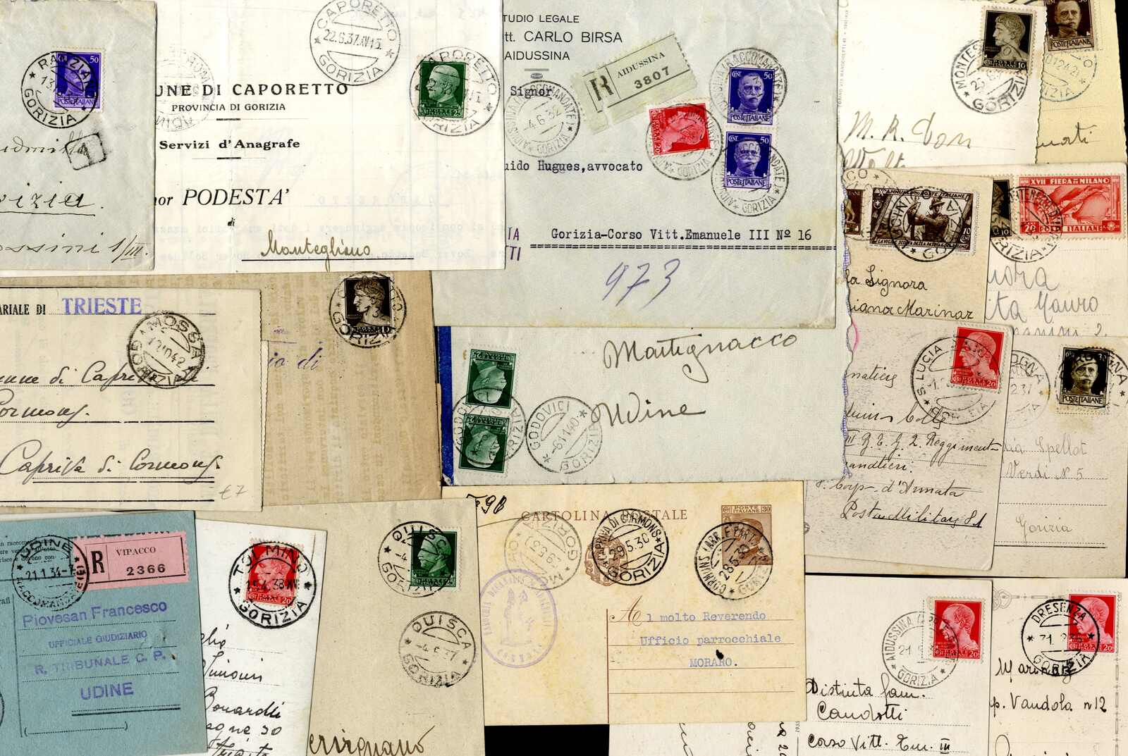 Lot 717 - europe Italian Kingdom -  Viennafil Auktionen Auction #69 Worldwide Mail Auction: Italy, Austria, Germany, Europe and Overseas
