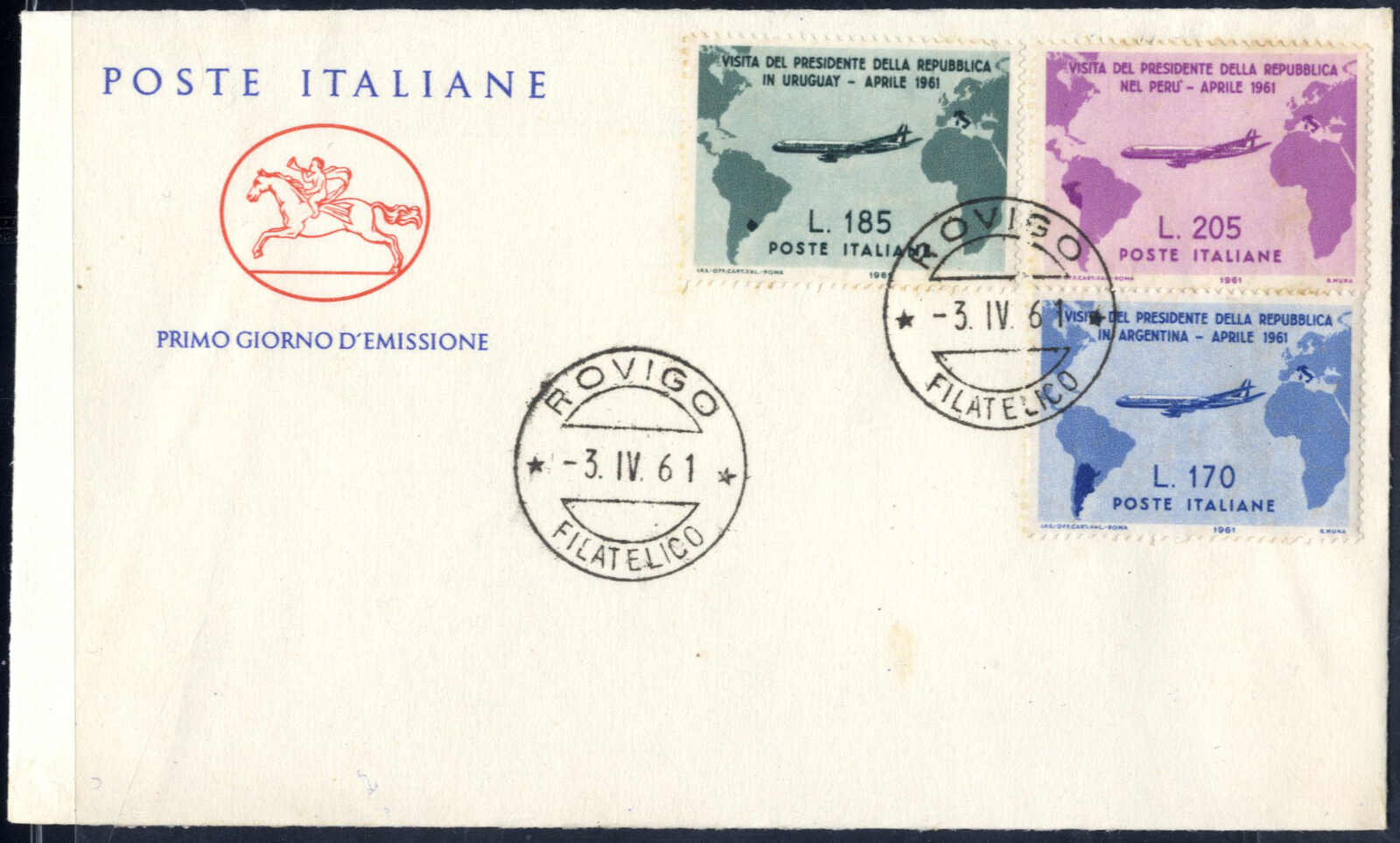 Lot 903 - europe Italian Republic -  Viennafil Auktionen Auction #69 Worldwide Mail Auction: Italy, Austria, Germany, Europe and Overseas
