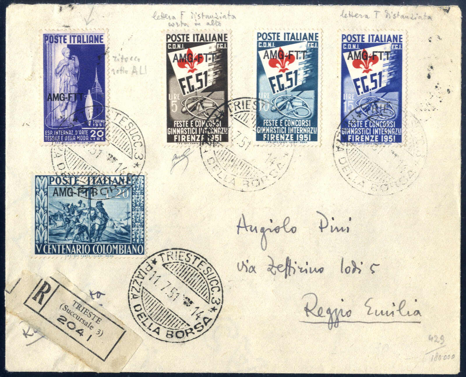 Lot 949 - europe trieste zone a -  Viennafil Auktionen Auction #69 Worldwide Mail Auction: Italy, Austria, Germany, Europe and Overseas
