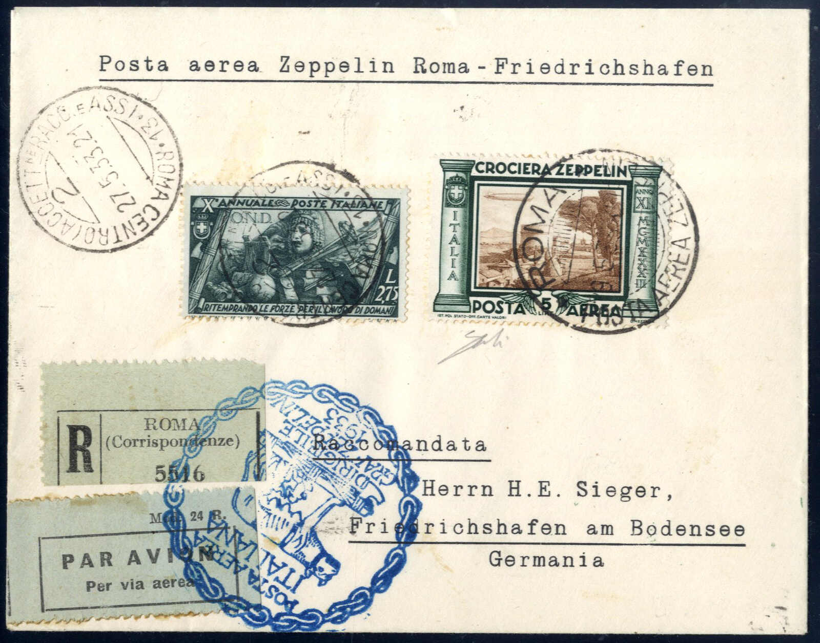 Lot 782 - europe Italian Kingdom -  Viennafil Auktionen Auction #69 Worldwide Mail Auction: Italy, Austria, Germany, Europe and Overseas