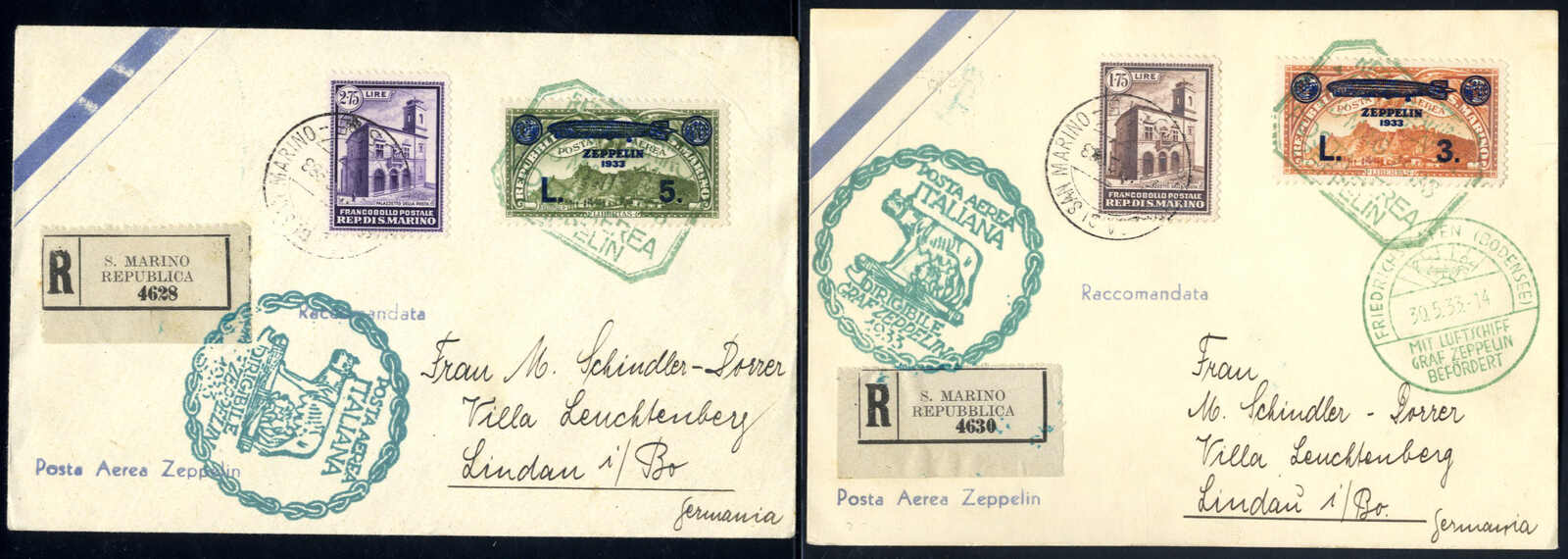 Lot 1174 - europe San Marino - Viennafil Auktionen Auction #69 Worldwide Mail Auction: Italy, Austria, Germany, Europe and Overseas Lot 1174 - europe San Marino - Viennafil Auktionen Auction #69 Worldwide Mail Auction: Italy, Austria, Germany, Europe and Overseas