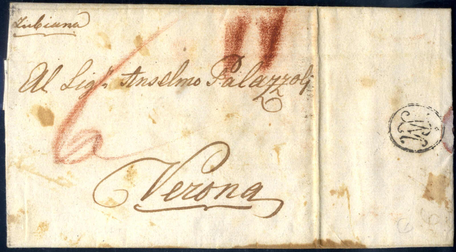 Lot 1782 - europe Austria Cancellations Krain -  Viennafil Auktionen Auction #69 Worldwide Mail Auction: Italy, Austria, Germany, Europe and Overseas