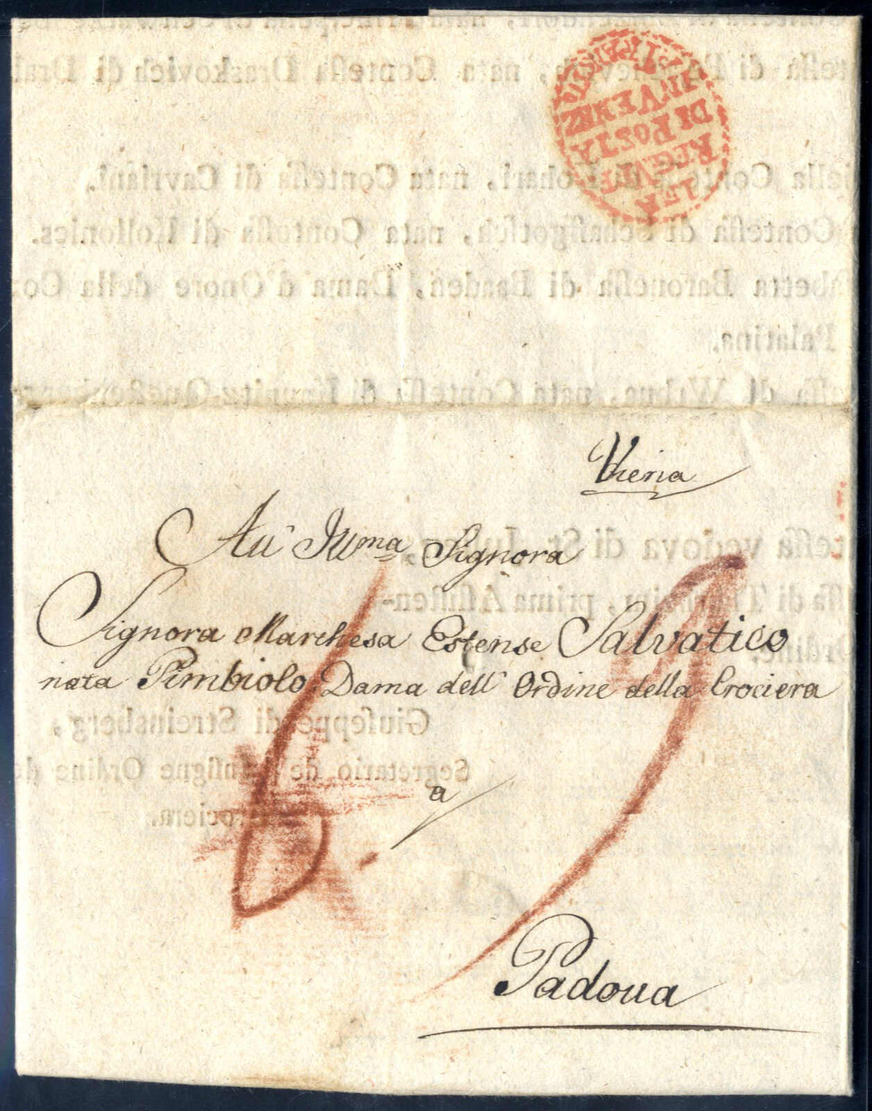 Lot 1581 - europe Austria Early Pre Philatelic letters and Documents - Viennafil Auktionen Auction #69 Worldwide Mail Auction: Italy, Austria, Germany, Europe and Overseas Lot 1581 - europe Austria Early Pre Philatelic letters and Documents - Viennafil Auktionen Auction #69 Worldwide Mail Auction: Italy, Austria, Germany, Europe and Overseas