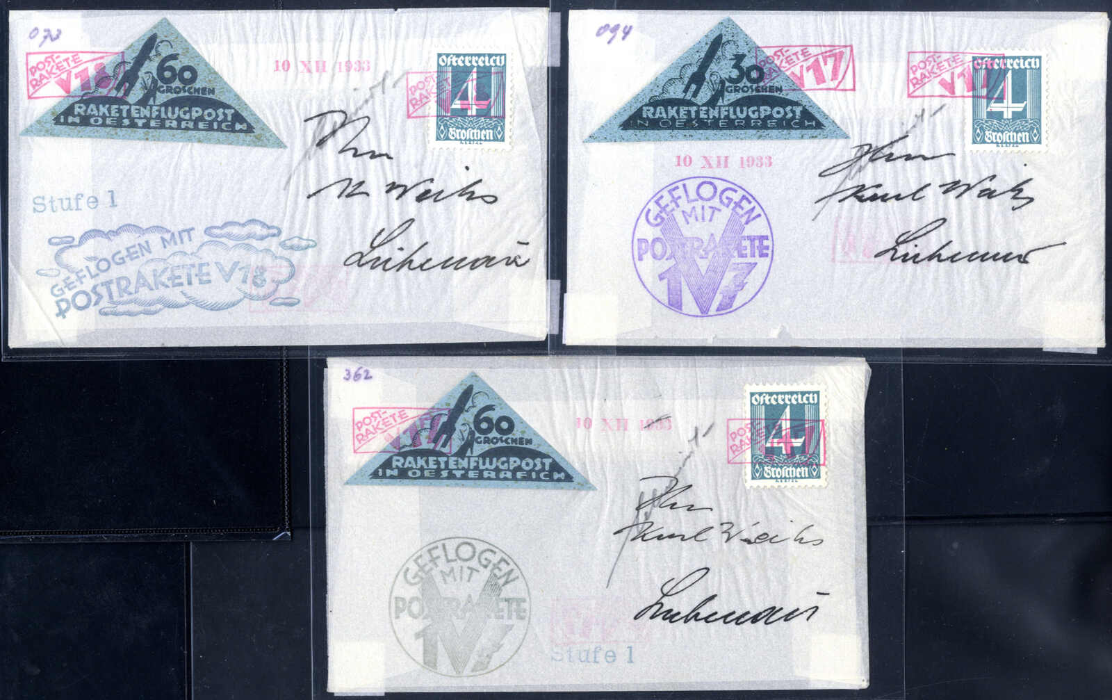 Lot 2811 - europe Austria -  Viennafil Auktionen Auction #69 Worldwide Mail Auction: Italy, Austria, Germany, Europe and Overseas