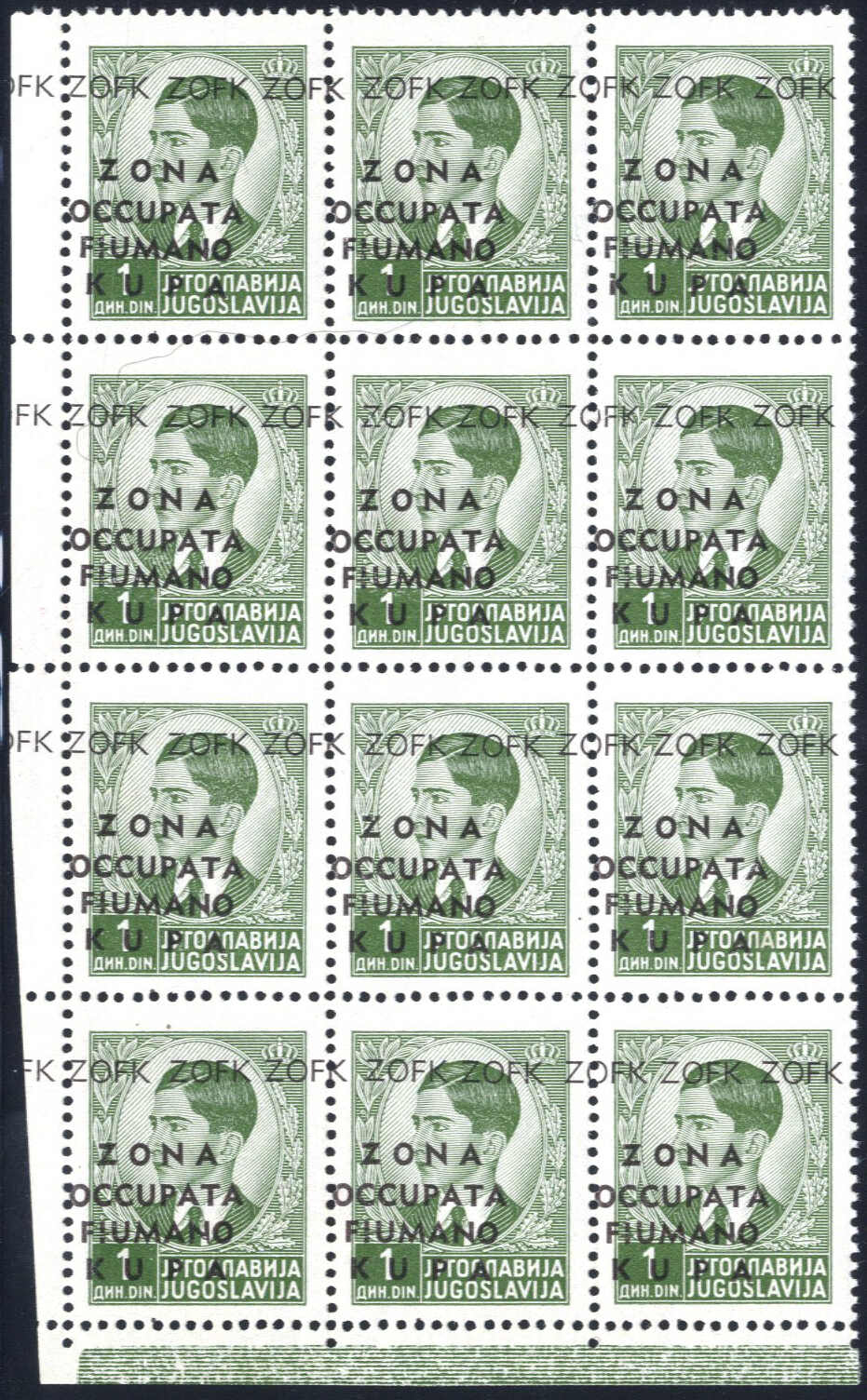 Lot 1069 - europe Italian Occupation Fiume Kupa -  Viennafil Auktionen Auction #69 Worldwide Mail Auction: Italy, Austria, Germany, Europe and Overseas