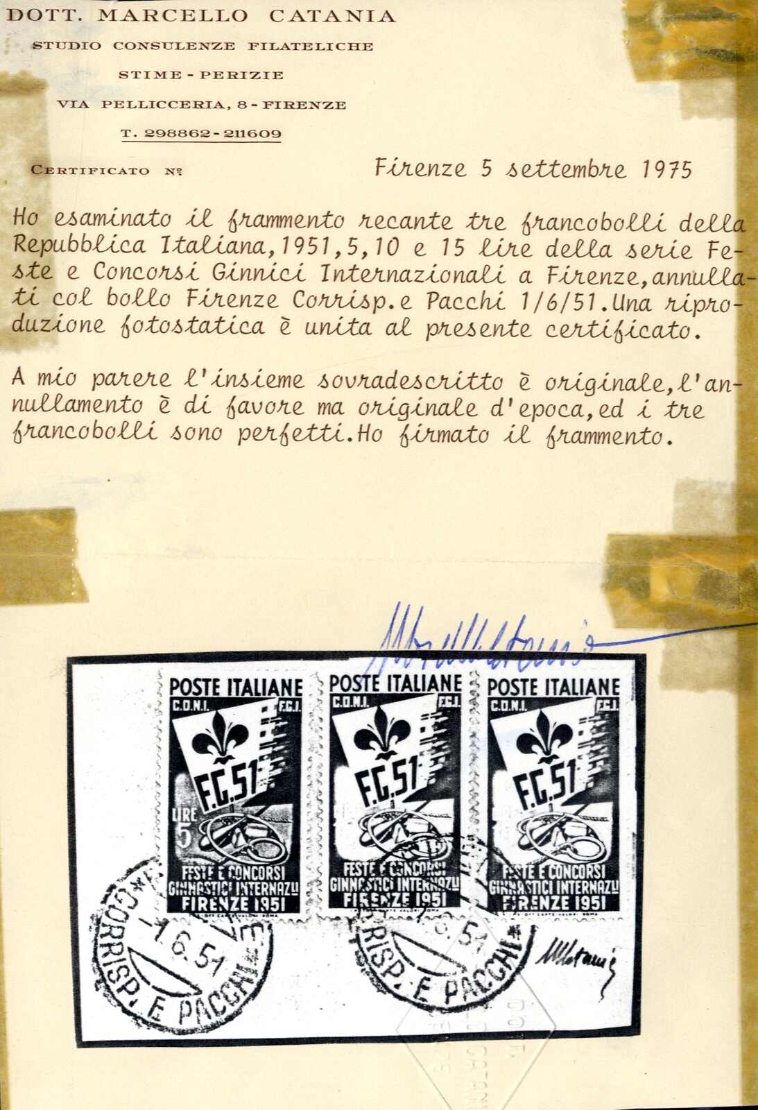 Lot 1262 - europe Italian Republic -  Viennafil Auktionen Auction #69 Worldwide Mail Auction: Italy, Austria, Germany, Europe and Overseas