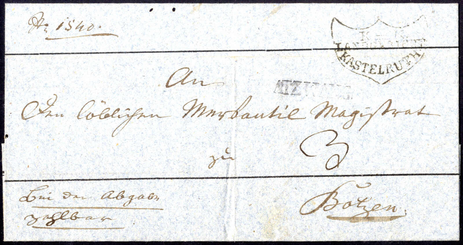 Lot 1707 - europe Austria Cancellations Tyrol -  Viennafil Auktionen Auction #69 Worldwide Mail Auction: Italy, Austria, Germany, Europe and Overseas