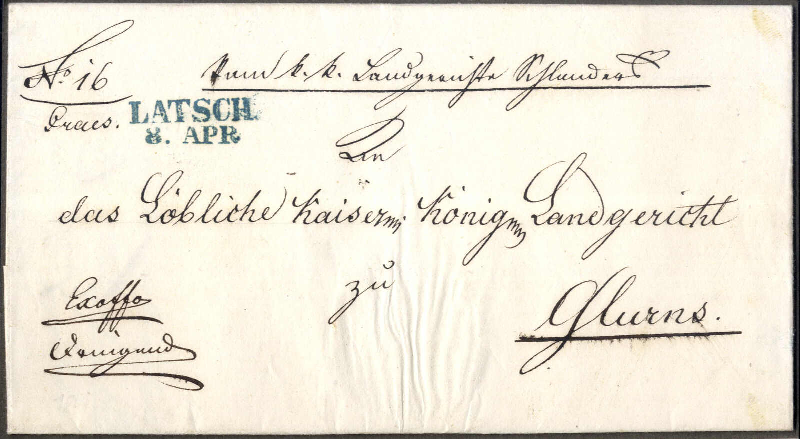 Lot 1724 - europe Austria Cancellations Tyrol -  Viennafil Auktionen Auction #69 Worldwide Mail Auction: Italy, Austria, Germany, Europe and Overseas