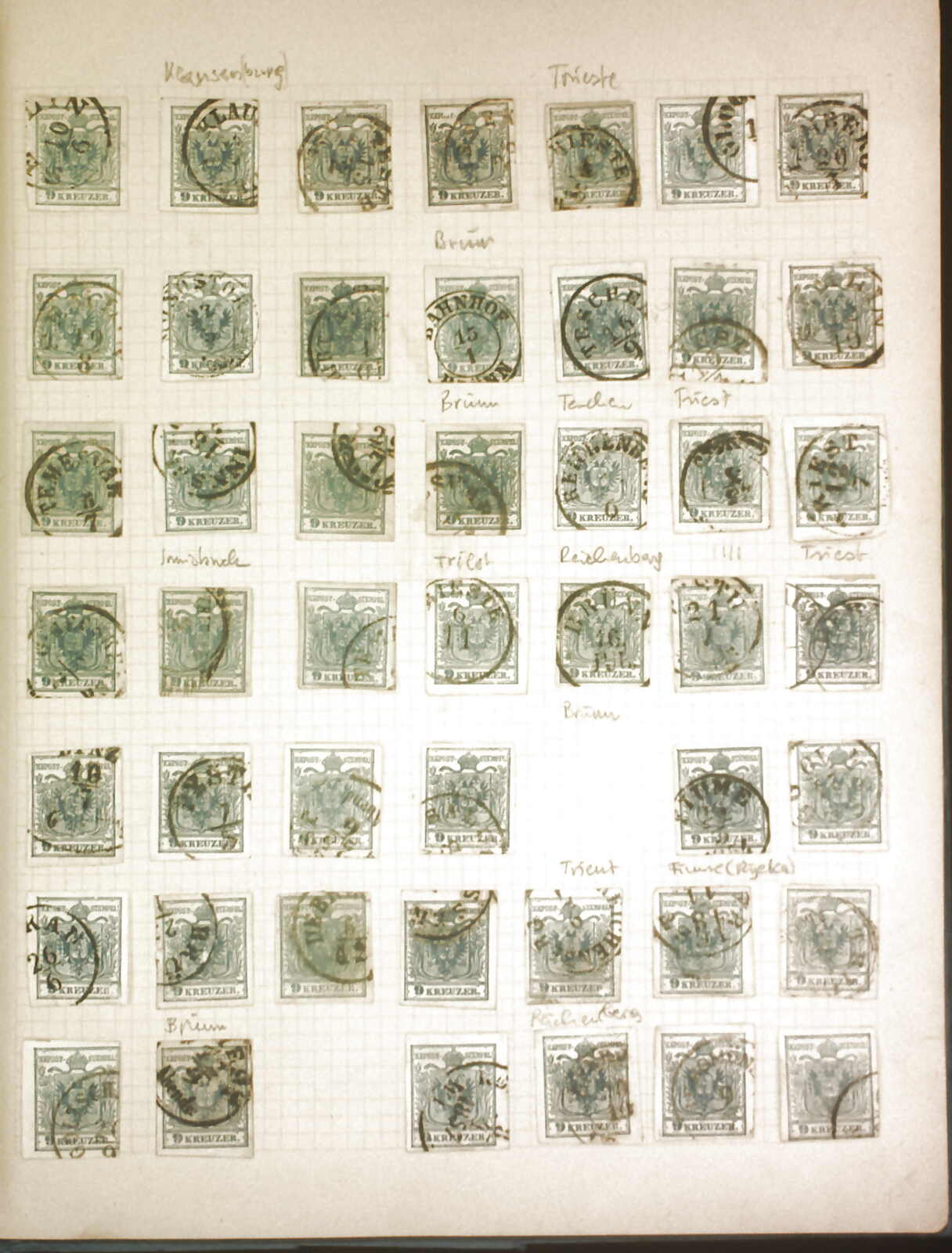 Lot 3513 - Lots and Collections collections and lots austrian areas -  Viennafil Auktionen Auction #69 Worldwide Mail Auction: Italy, Austria, Germany, Europe and Overseas