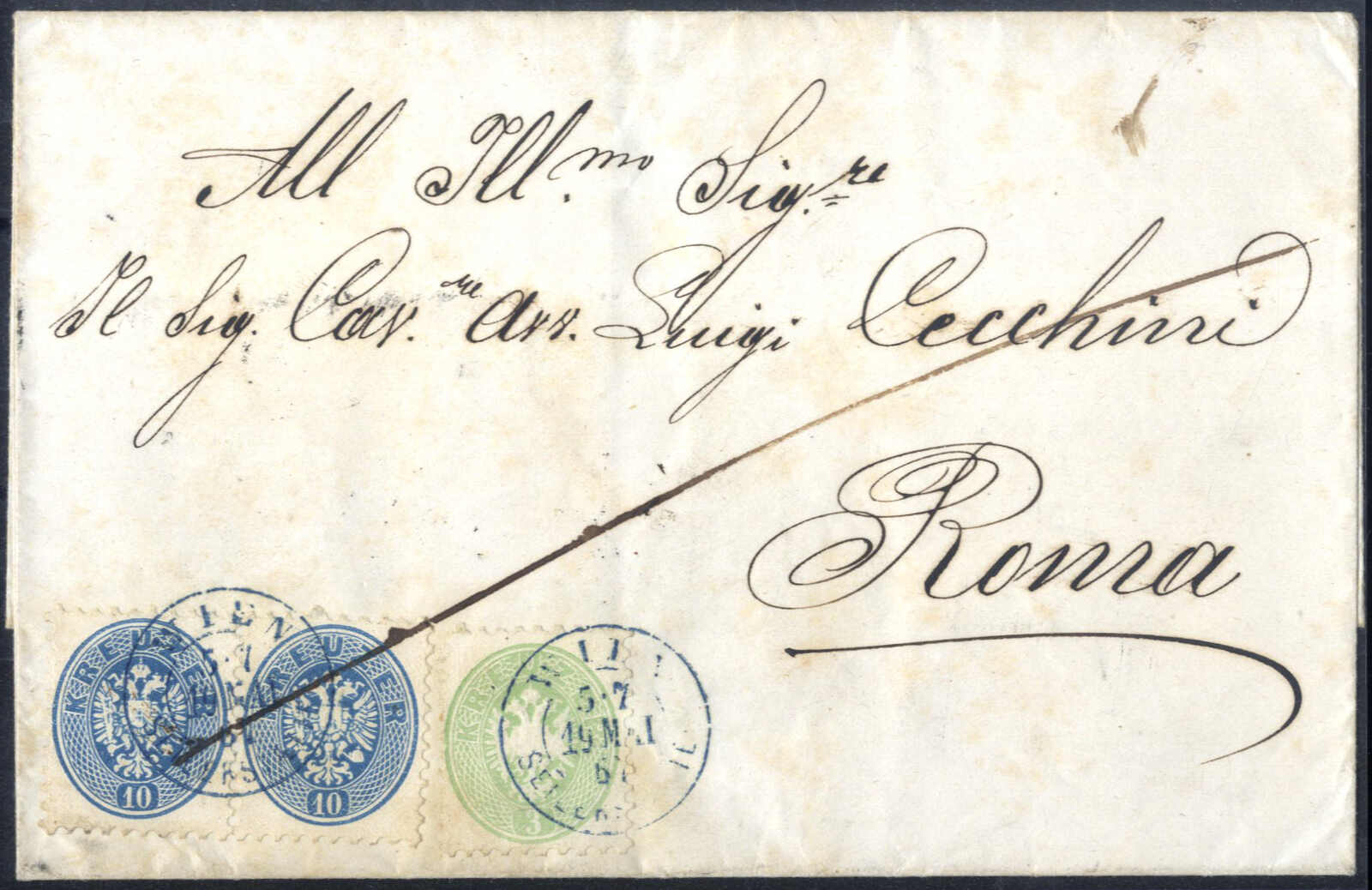 Lot 1914 - europe Austria 1863/64 Issue - Viennafil Auktionen Auction #69 Worldwide Mail Auction: Italy, Austria, Germany, Europe and Overseas Lot 1914 - europe Austria 1863/64 Issue - Viennafil Auktionen Auction #69 Worldwide Mail Auction: Italy, Austria, Germany, Europe and Overseas