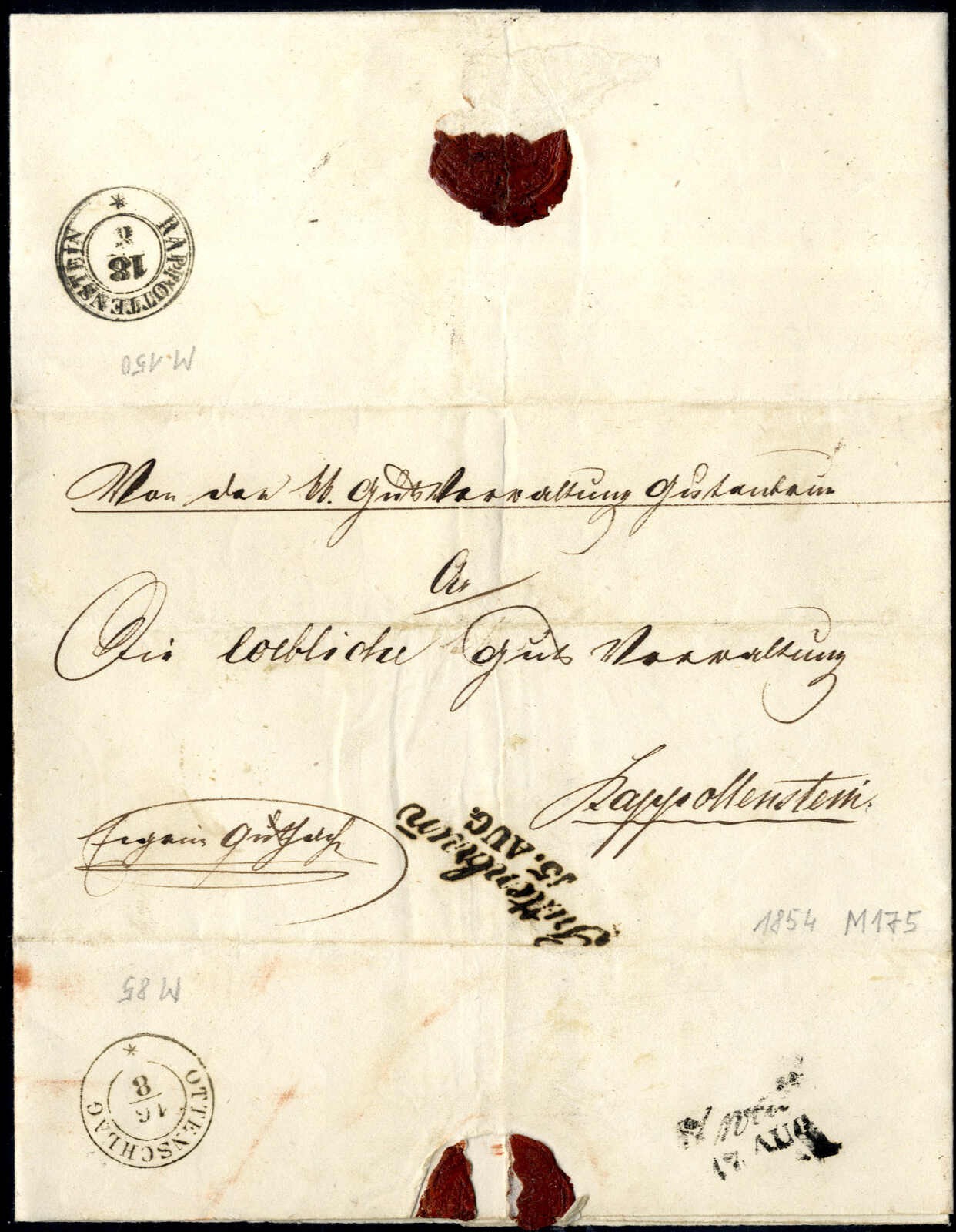 Lot 1617 - europe Austria Cancellations Lower Austria -  Viennafil Auktionen Auction #69 Worldwide Mail Auction: Italy, Austria, Germany, Europe and Overseas