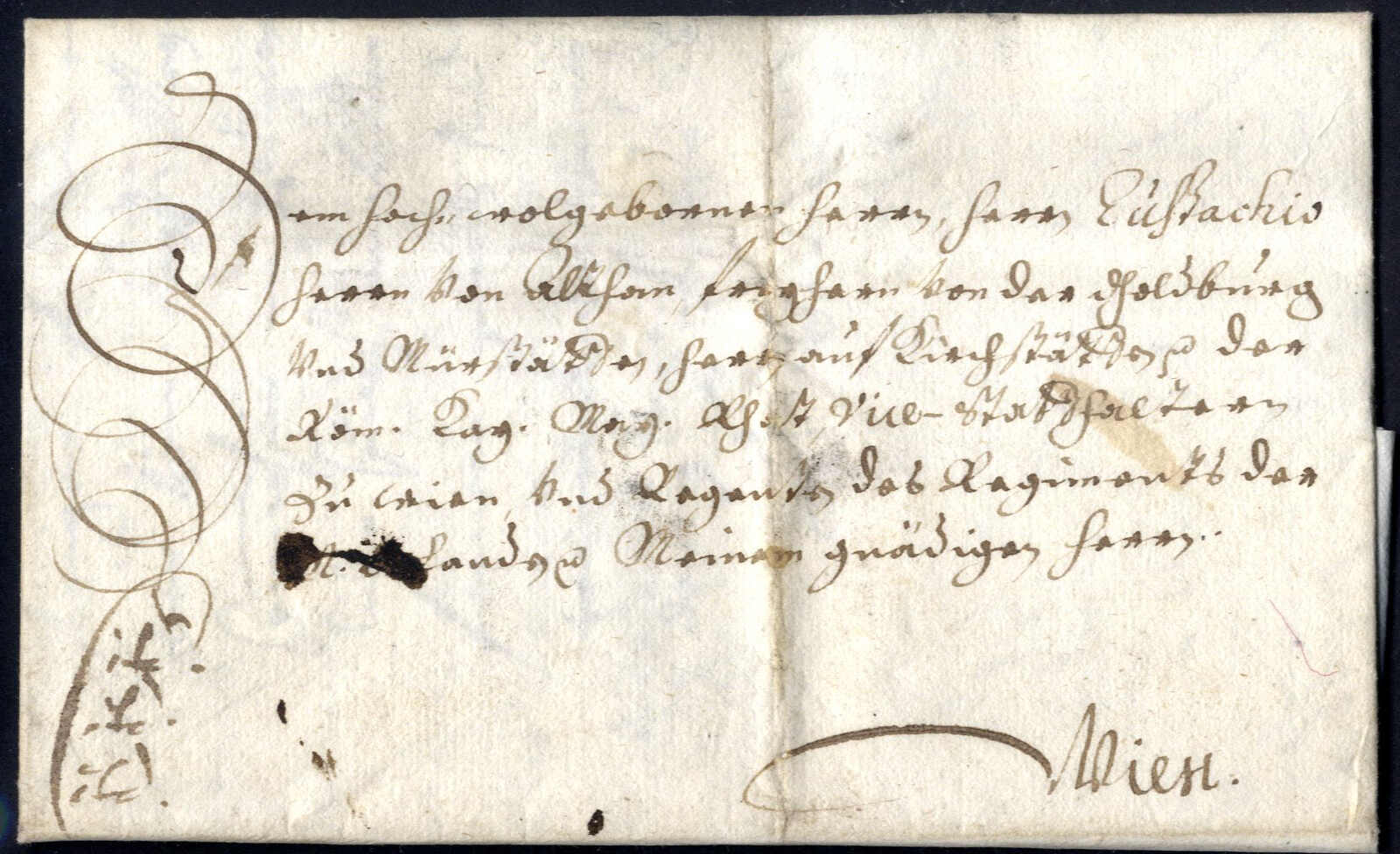 Lot 1570 - europe Austria Early Pre Philatelic letters and Documents - Viennafil Auktionen Auction #69 Worldwide Mail Auction: Italy, Austria, Germany, Europe and Overseas Lot 1570 - europe Austria Early Pre Philatelic letters and Documents - Viennafil Auktionen Auction #69 Worldwide Mail Auction: Italy, Austria, Germany, Europe and Overseas