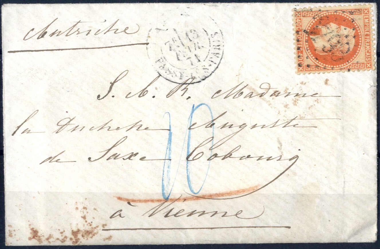 Lot 2581 - europe France -  Viennafil Auktionen Auction #69 Worldwide Mail Auction: Italy, Austria, Germany, Europe and Overseas