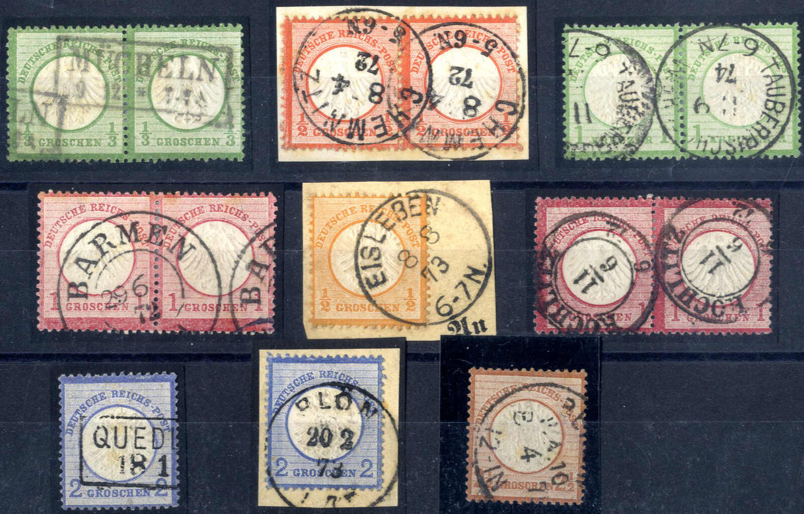 Lot 3423 - germany German Empire - Viennafil Auktionen Auction #69 Worldwide Mail Auction: Italy, Austria, Germany, Europe and Overseas Lot 3423 - germany German Empire - Viennafil Auktionen Auction #69 Worldwide Mail Auction: Italy, Austria, Germany, Europe and Overseas