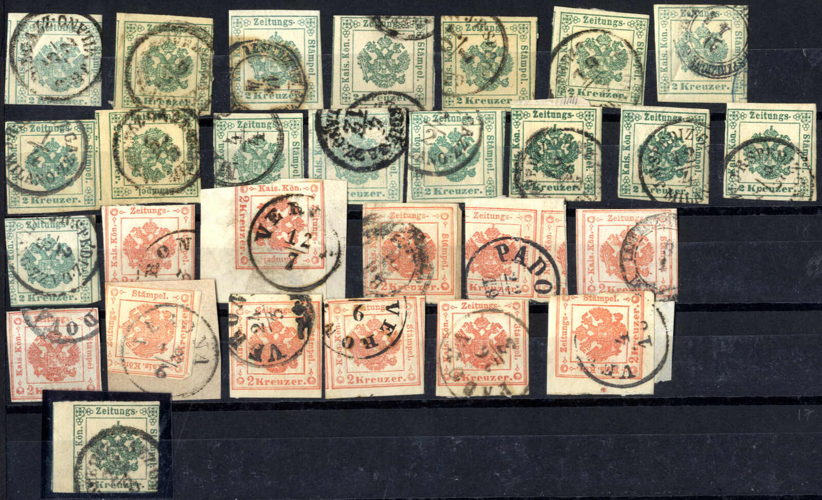 Lot 1465 - europe lombardy venetia newspaper tax stamps - Viennafil Auktionen Auction #69 Worldwide Mail Auction: Italy, Austria, Germany, Europe and Overseas Lot 1465 - europe lombardy venetia newspaper tax stamps - Viennafil Auktionen Auction #69 Worldwide Mail Auction: Italy, Austria, Germany, Europe and Overseas