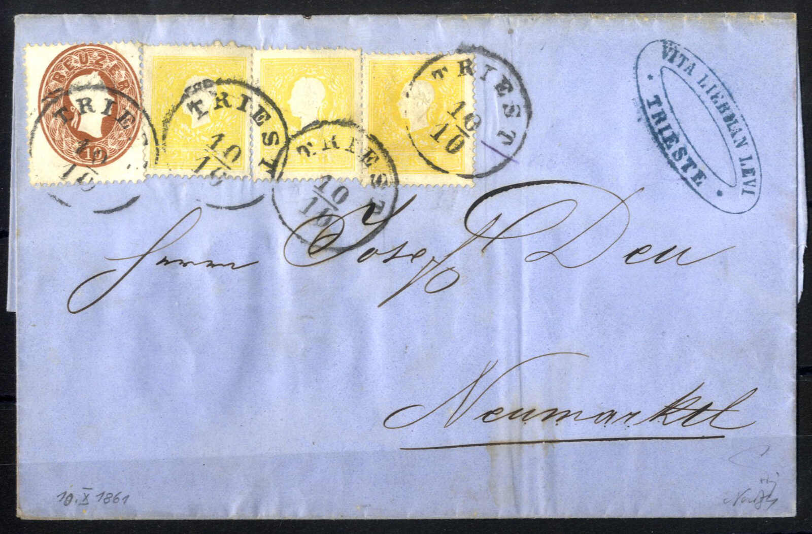 Lot 1890 - europe Austria 1858 Issue - Viennafil Auktionen Auction #69 Worldwide Mail Auction: Italy, Austria, Germany, Europe and Overseas Lot 1890 - europe Austria 1858 Issue - Viennafil Auktionen Auction #69 Worldwide Mail Auction: Italy, Austria, Germany, Europe and Overseas