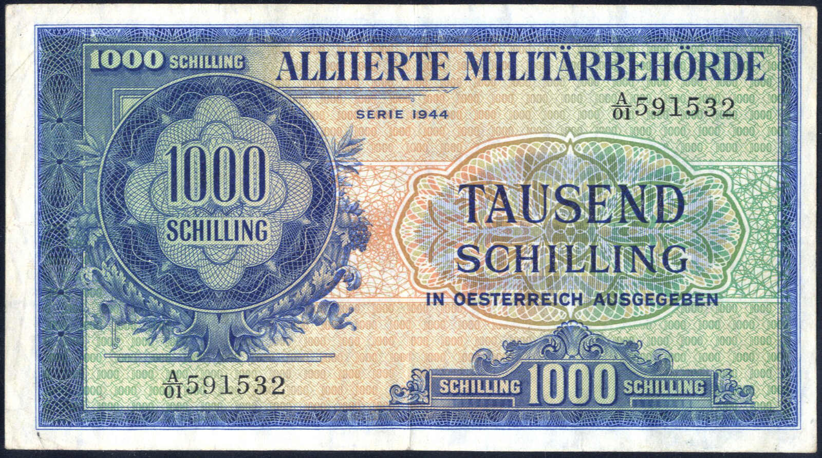 Lot 3134 - other Banknotes - Austria / Holy Roman Empire - Viennafil Auktionen Auction #69 Worldwide Mail Auction: Italy, Austria, Germany, Europe and Overseas Lot 3134 - other Banknotes - Austria / Holy Roman Empire - Viennafil Auktionen Auction #69 Worldwide Mail Auction: Italy, Austria, Germany, Europe and Overseas