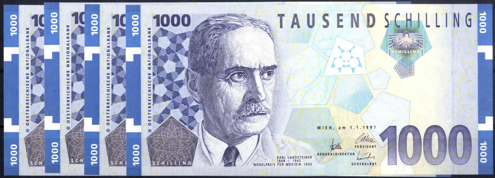 Lot 3131 - other Banknotes - Austria / Holy Roman Empire - Viennafil Auktionen Auction #69 Worldwide Mail Auction: Italy, Austria, Germany, Europe and Overseas Lot 3131 - other Banknotes - Austria / Holy Roman Empire - Viennafil Auktionen Auction #69 Worldwide Mail Auction: Italy, Austria, Germany, Europe and Overseas