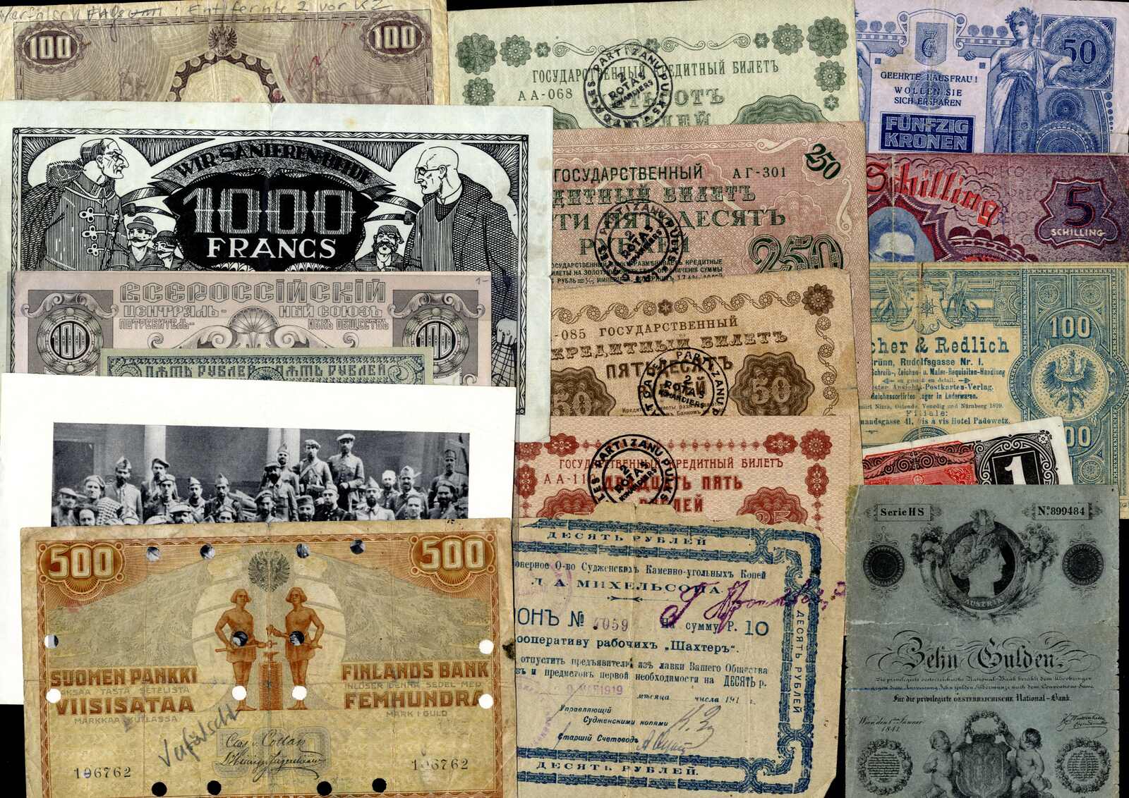 Lot 3770 - coins and medals Bank notes Europe - Viennafil Auktionen Auction #69 Worldwide Mail Auction: Italy, Austria, Germany, Europe and Overseas Lot 3770 - coins and medals Bank notes Europe - Viennafil Auktionen Auction #69 Worldwide Mail Auction: Italy, Austria, Germany, Europe and Overseas