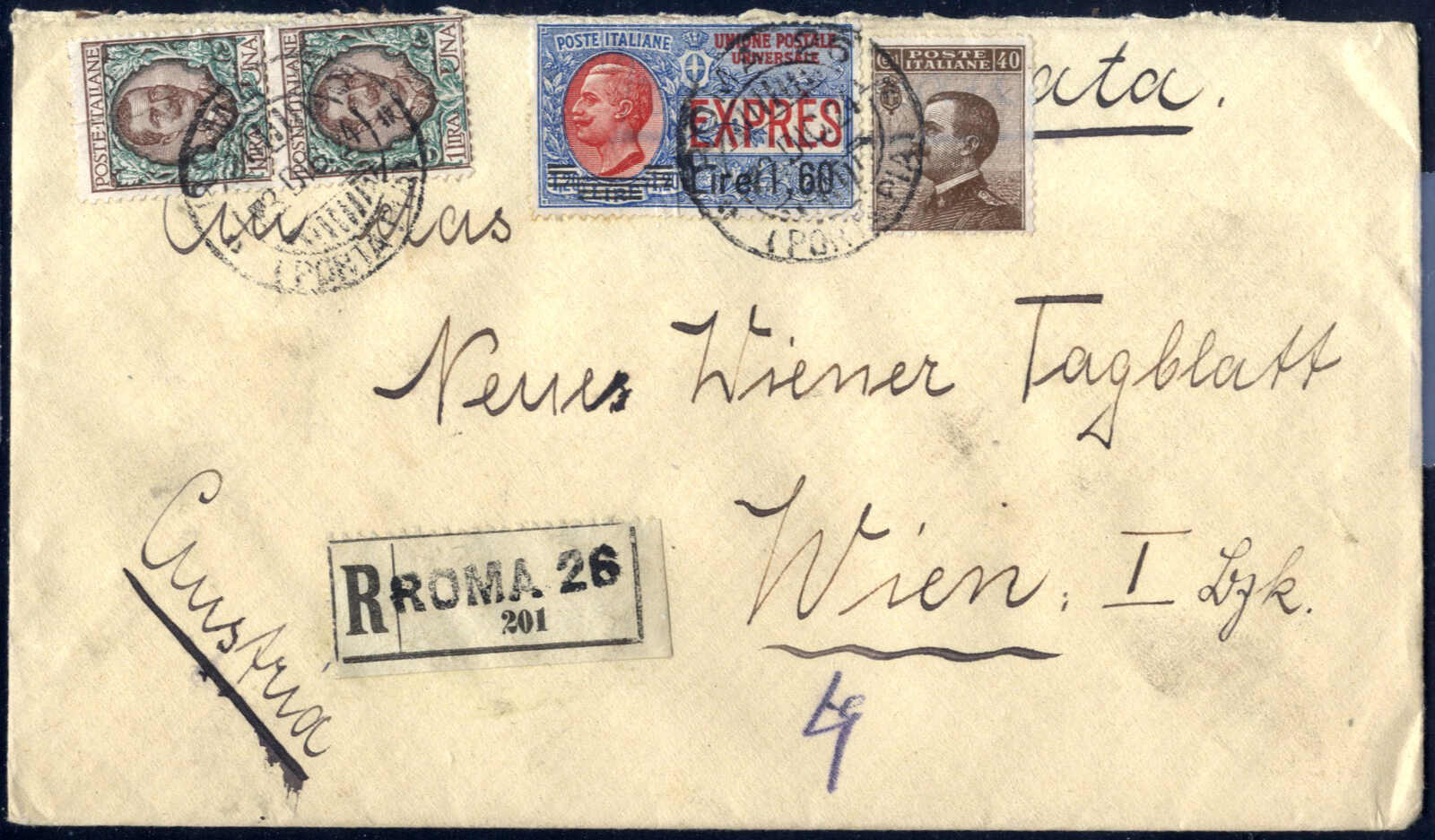 Lot 664 - europe Italian Kingdom - Viennafil Auktionen Auction #69 Worldwide Mail Auction: Italy, Austria, Germany, Europe and Overseas Lot 664 - europe Italian Kingdom - Viennafil Auktionen Auction #69 Worldwide Mail Auction: Italy, Austria, Germany, Europe and Overseas