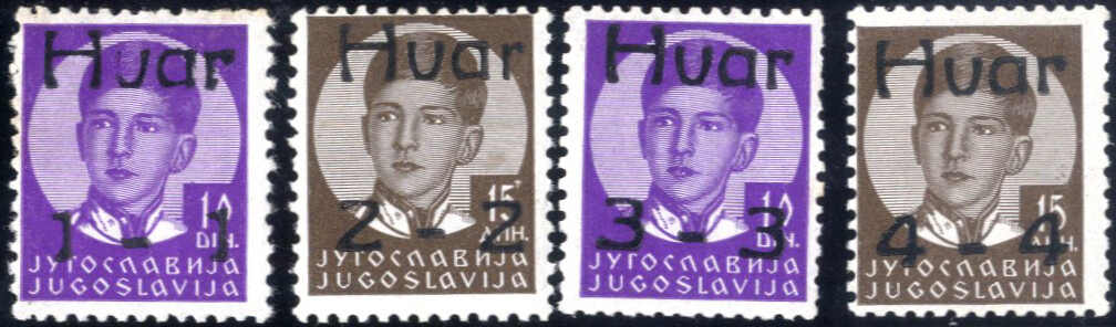 Lot 1075 - europe Croatia Local Issues Dalmatia -  Viennafil Auktionen Auction #69 Worldwide Mail Auction: Italy, Austria, Germany, Europe and Overseas