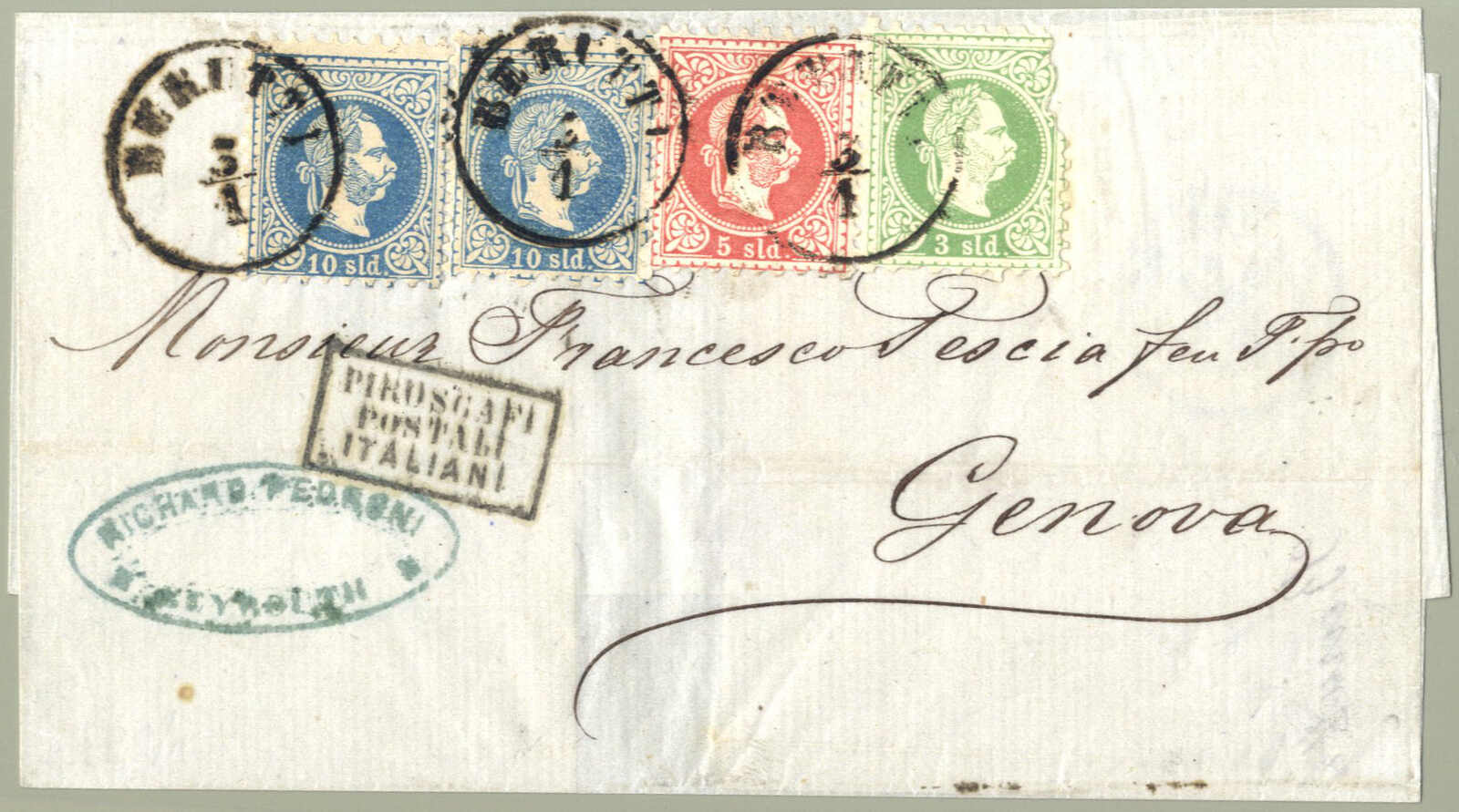 Lot 2374 - europe austrian levant - Viennafil Auktionen Auction #69 Worldwide Mail Auction: Italy, Austria, Germany, Europe and Overseas Lot 2374 - europe austrian levant - Viennafil Auktionen Auction #69 Worldwide Mail Auction: Italy, Austria, Germany, Europe and Overseas
