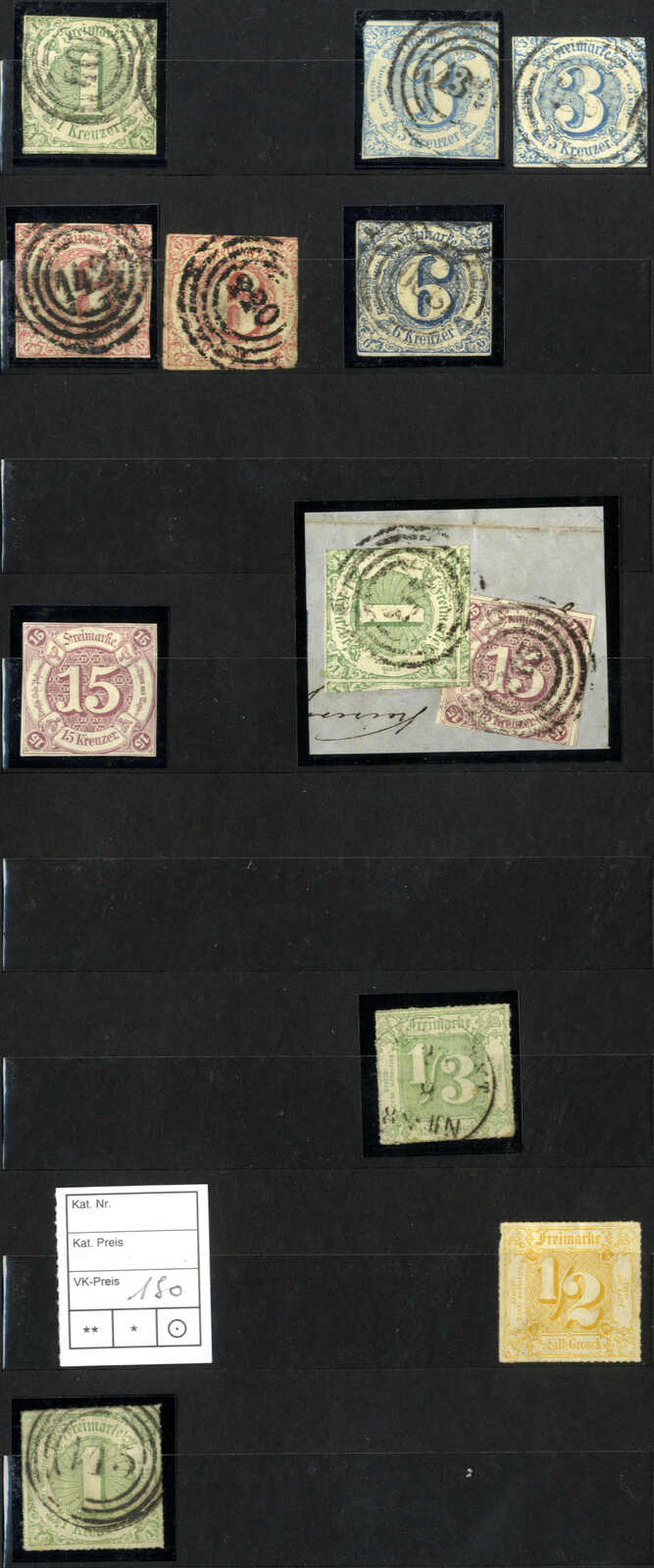 Lot 4159 - Lots and Collections collections and lots old german states - Viennafil Auktionen Auction #73 Worldwide Mail Auction: Italy, Austria, Germany, Europe and Overseas Lot 4159 - Lots and Collections collections and lots old german states - Viennafil Auktionen Auction #73 Worldwide Mail Auction: Italy, Austria, Germany, Europe and Overseas