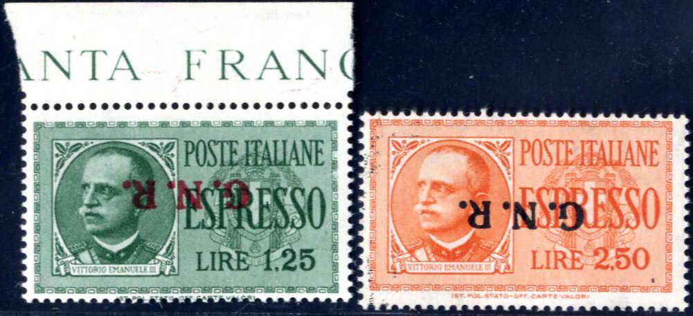 Lot 861 - europe italian social republic -  Viennafil Auktionen Auction #69 Worldwide Mail Auction: Italy, Austria, Germany, Europe and Overseas