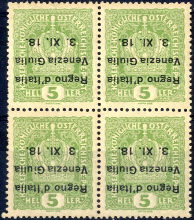 Lot 1005 - europe Italian Occupation Julisch Venetien -  Viennafil Auktionen Auction #69 Worldwide Mail Auction: Italy, Austria, Germany, Europe and Overseas