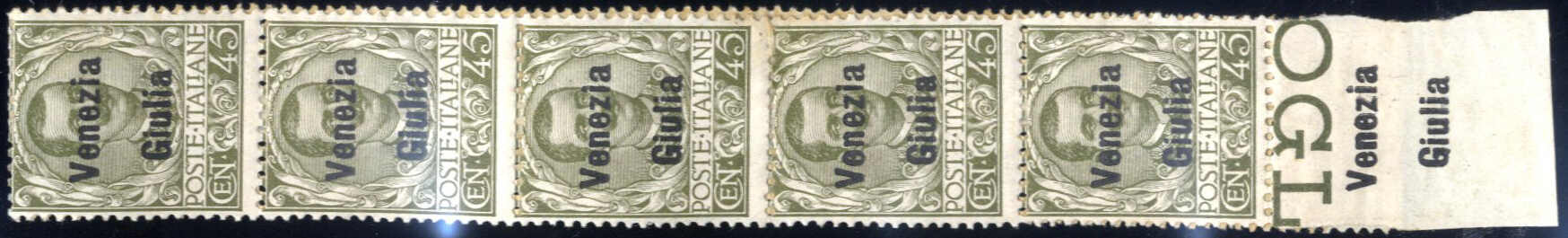Lot 1002 - europe Italian Occupation Julisch Venetien -  Viennafil Auktionen Auction #69 Worldwide Mail Auction: Italy, Austria, Germany, Europe and Overseas