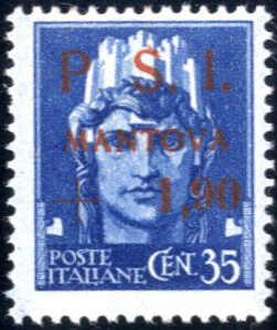 Lot 973 - europe Italian Local Issues C.L.N. Mantova -  Viennafil Auktionen Auction #69 Worldwide Mail Auction: Italy, Austria, Germany, Europe and Overseas